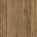 EGGER Korklaminat »Comfort EHC002 Jacksonville Eiche dunkel«, (Packung), 8mm, 1,995m² - nachhaltiger Fußboden - dunkelbraun