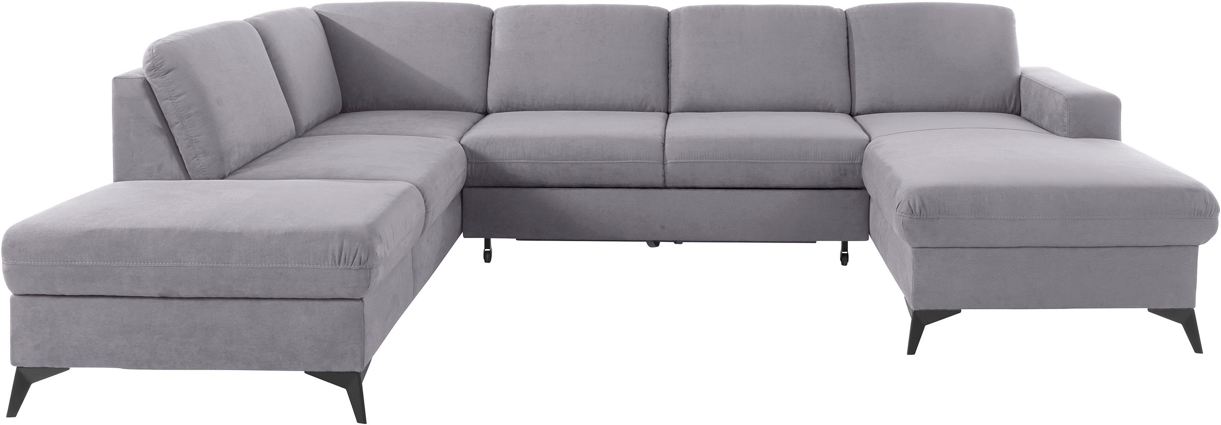 Home affaire Wohnlandschaft »Lolland U-Form« Wahlweise mit Bettfunktion und günstig online kaufen