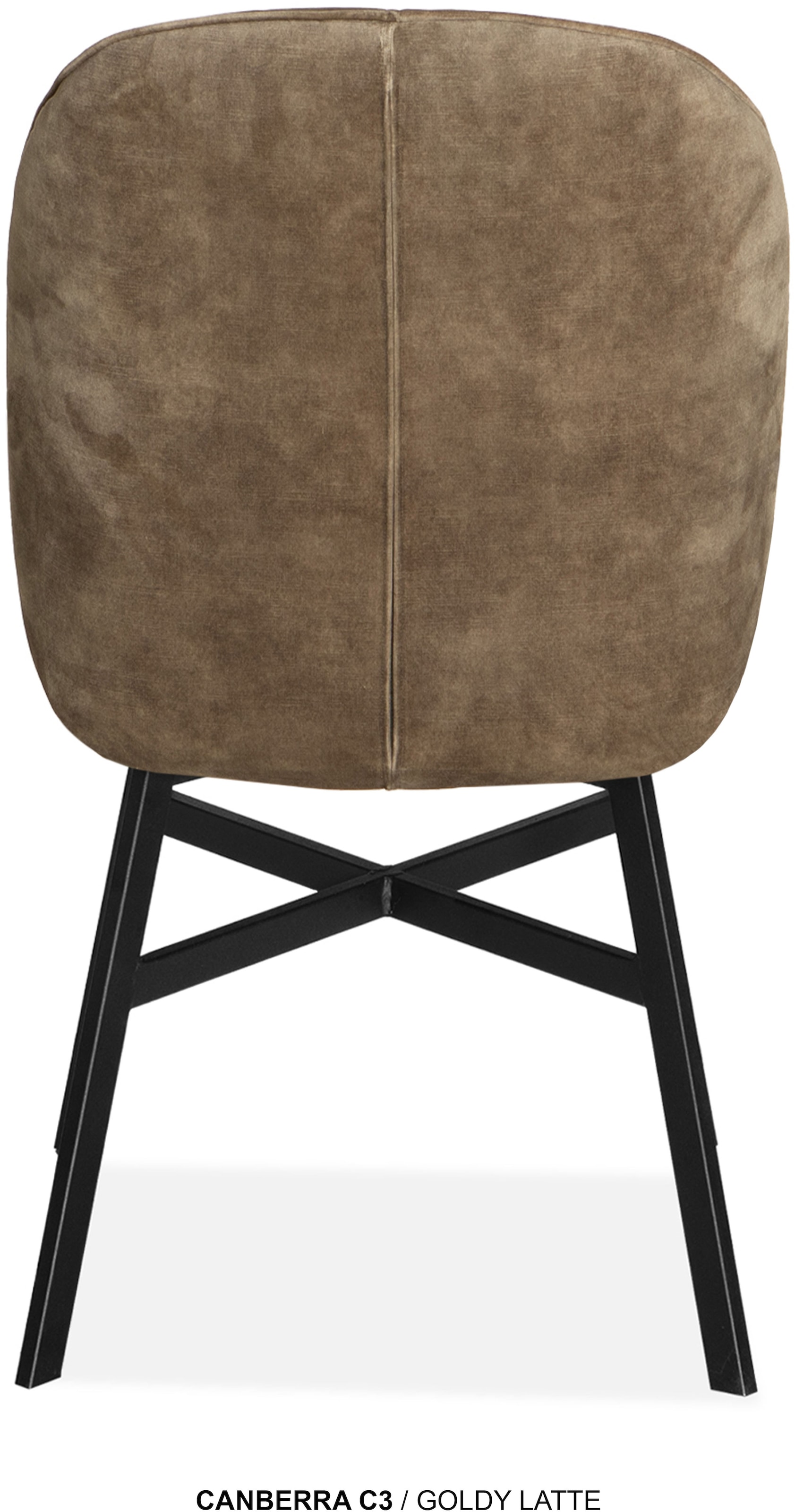 OMG Design Esszimmerstuhl »Canberra« (Set) 1 Stk.Esszimmerstuhl, pflegeleichter Samtvelour Bezug