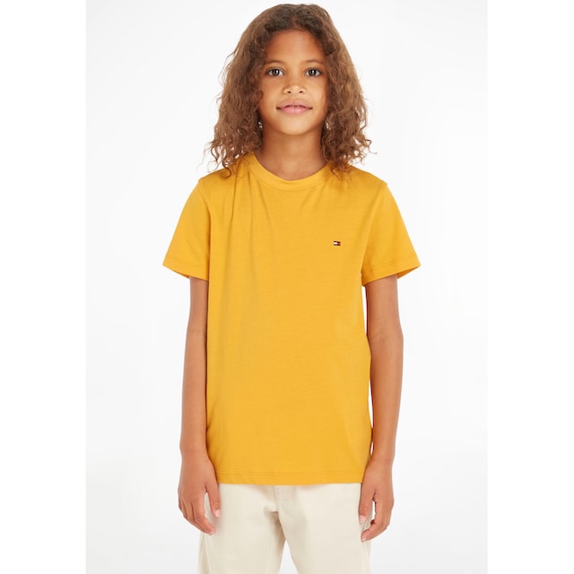 Tommy Hilfiger T-Shirt »ESSENTIAL COTTON TEE«, mit Druckknöpfen am  Ausschnitt online bestellen