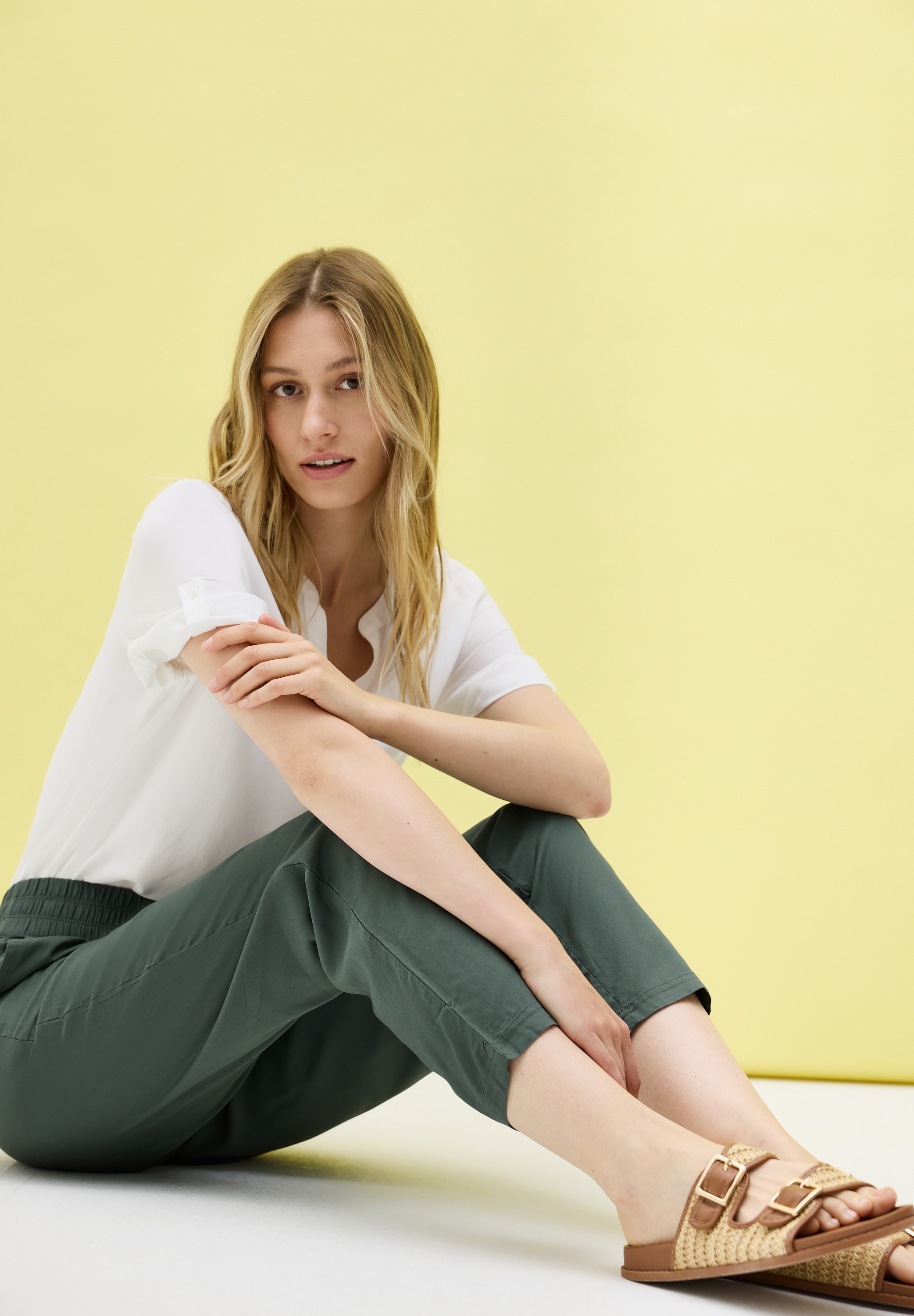 Cecil Stoffhose »Style CHELSEA«, mit elastischem Bund