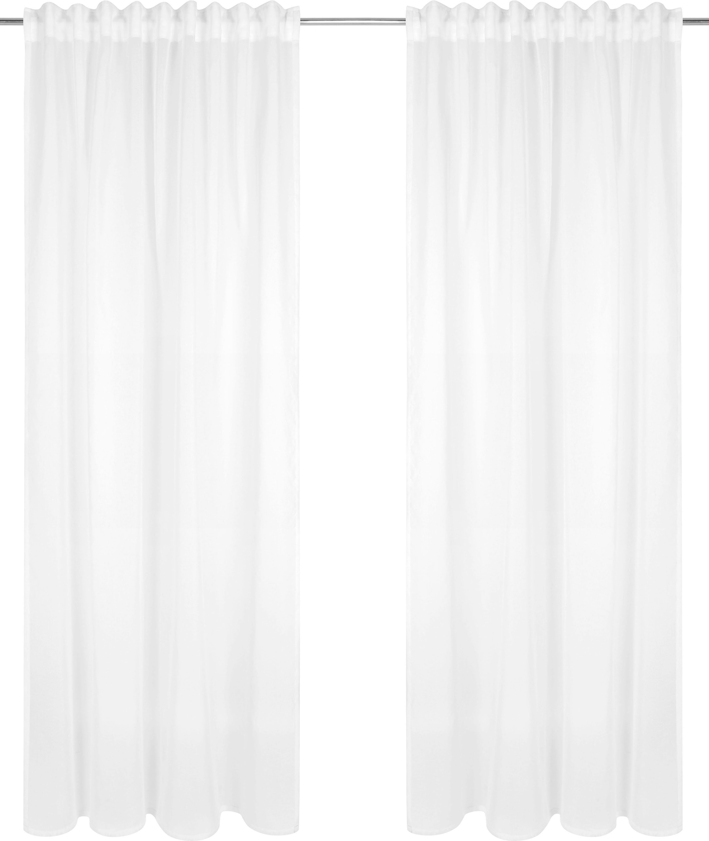 my home Gardine »Dolly«, (2 St.), gewebt, Polyester günstig online kaufen