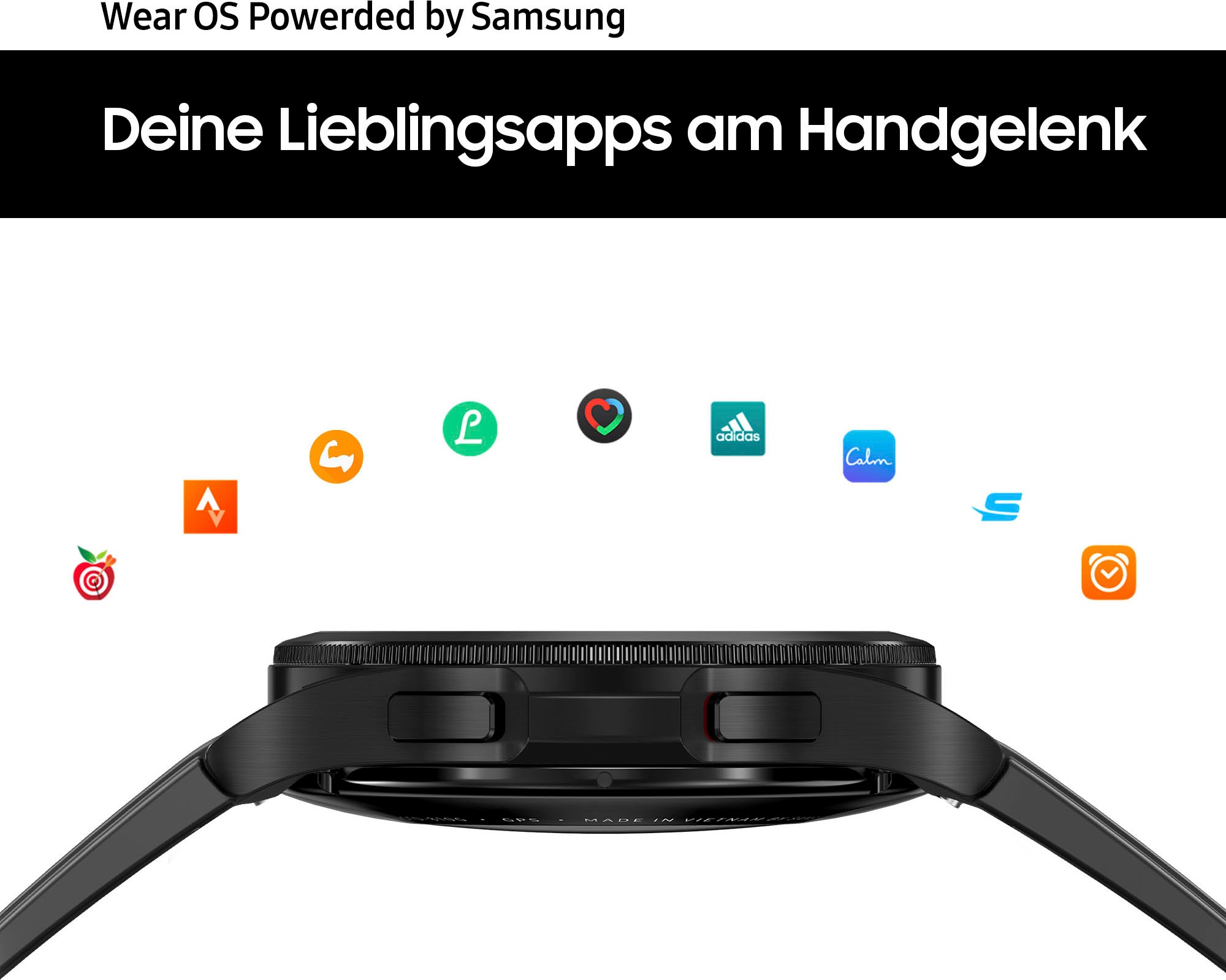 15. Bild von Samsung Smartwatch »Galaxy Watch 4 classic-42mm LTE«, (Wear OS by Google Fitness Uhr, Fitness Tracker, Gesundheitsfunktionen)
