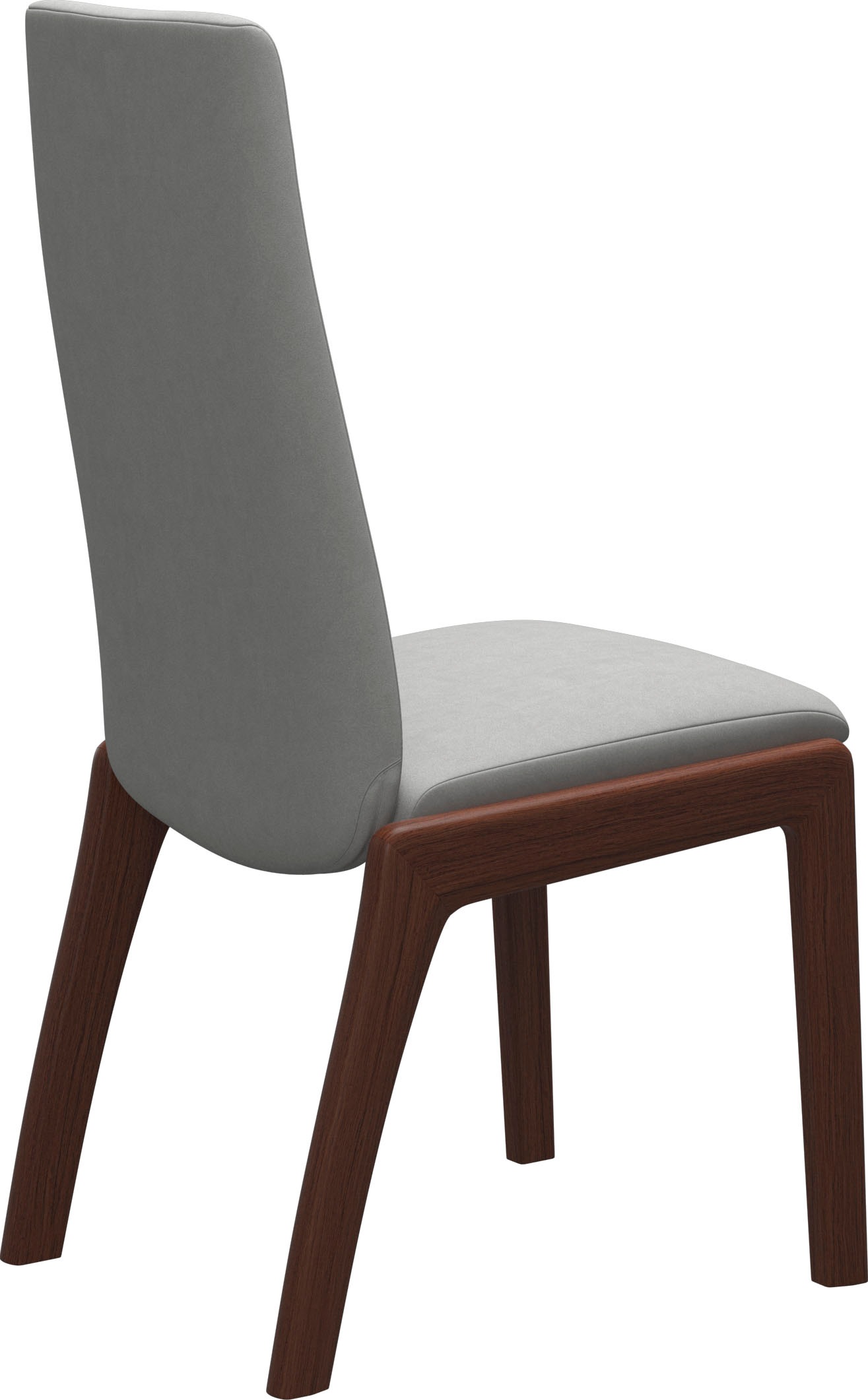 Stressless® Polsterstuhl »Laurel«, Microfaser DINAMICA, High Back, Größe M, mit abgerundeten Beinen in Walnuss