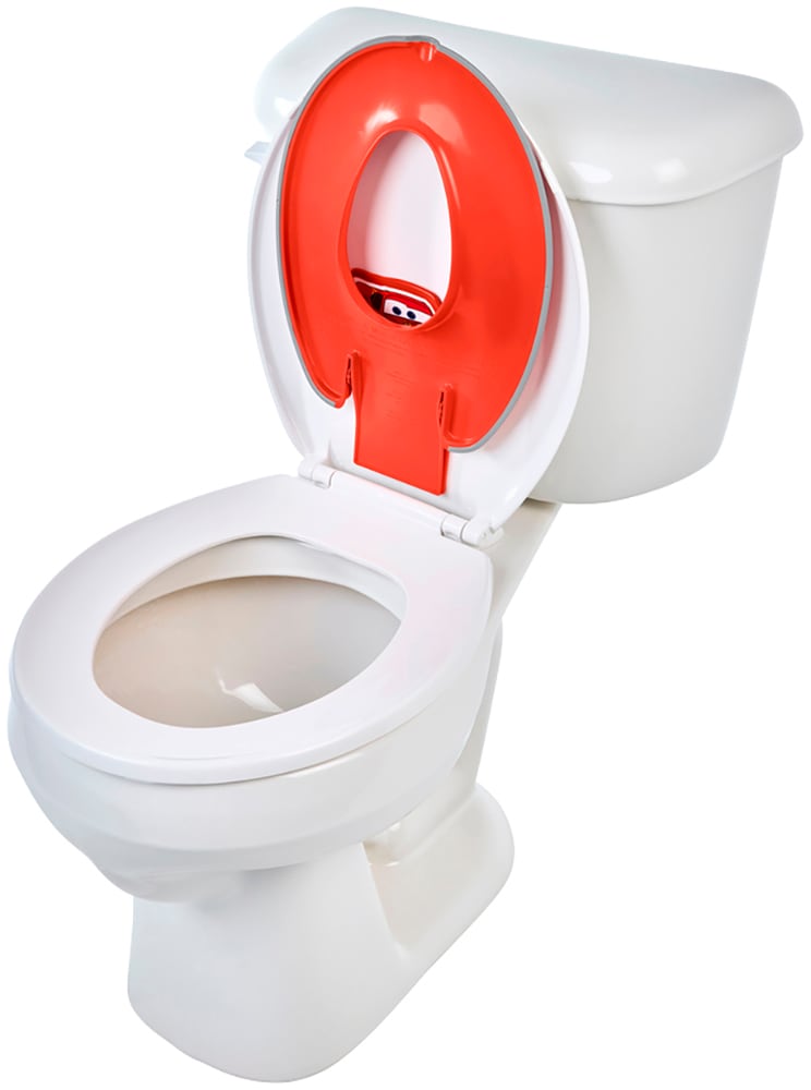 Bright Starts Toilettentrainer »Disney Baby Flip & Sit Toilettensitz - Cars«