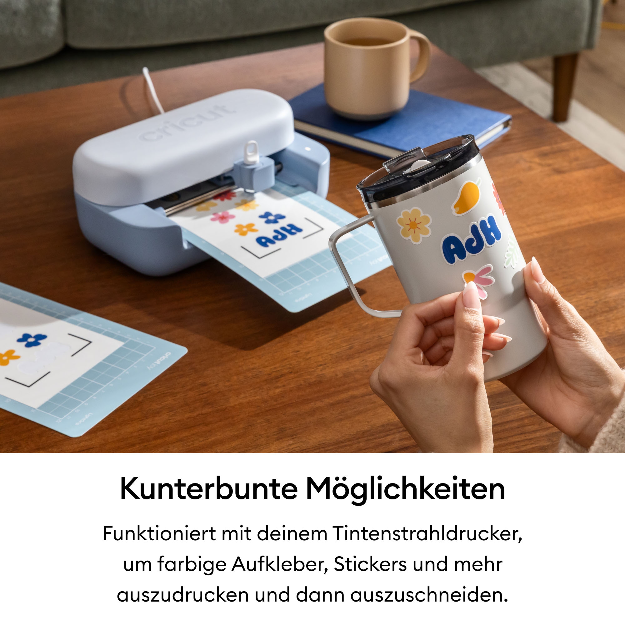Cricut Schneideplotter »Joy™ 2 + Essential-Bundle«