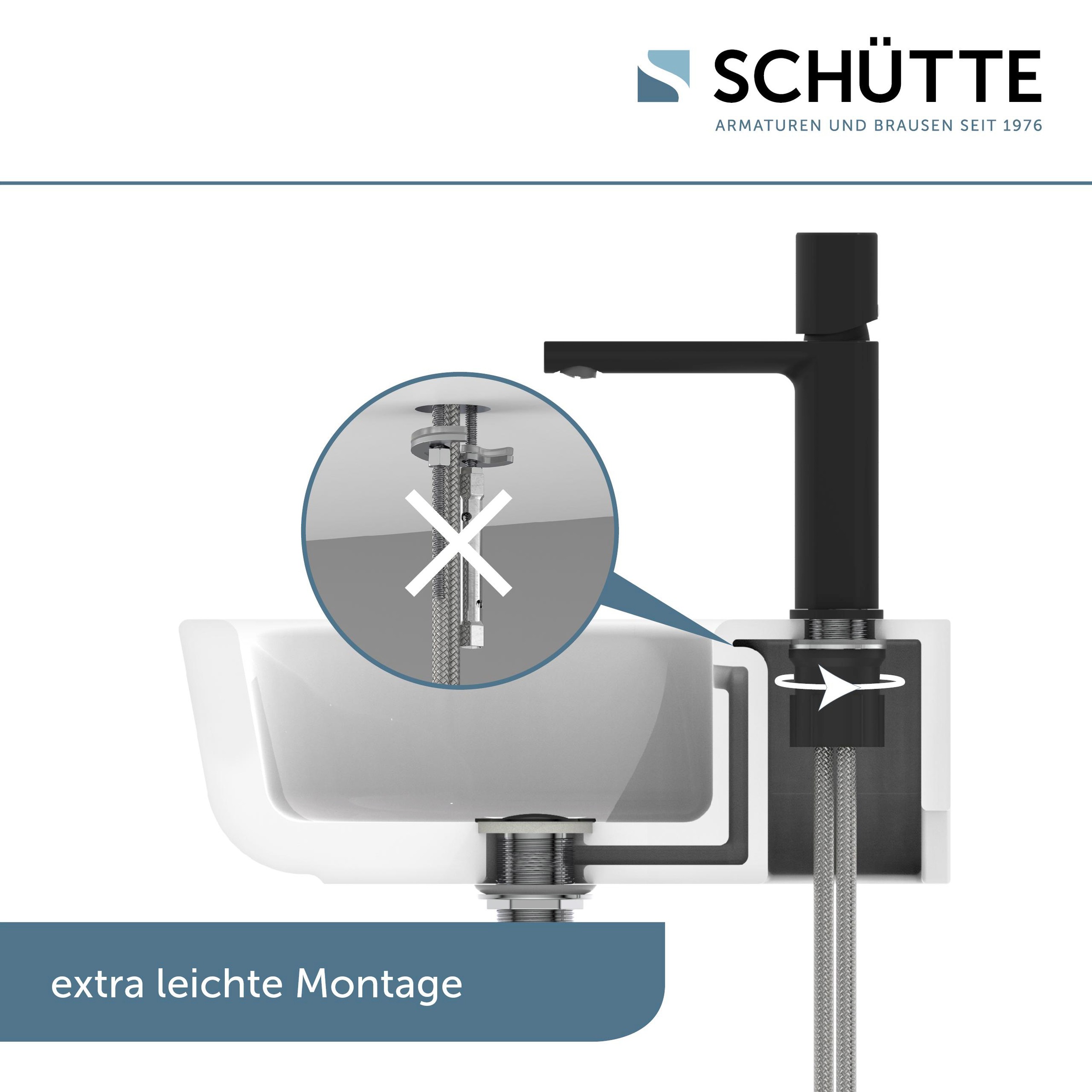 Schütte Waschtischarmatur »NEW YORK«