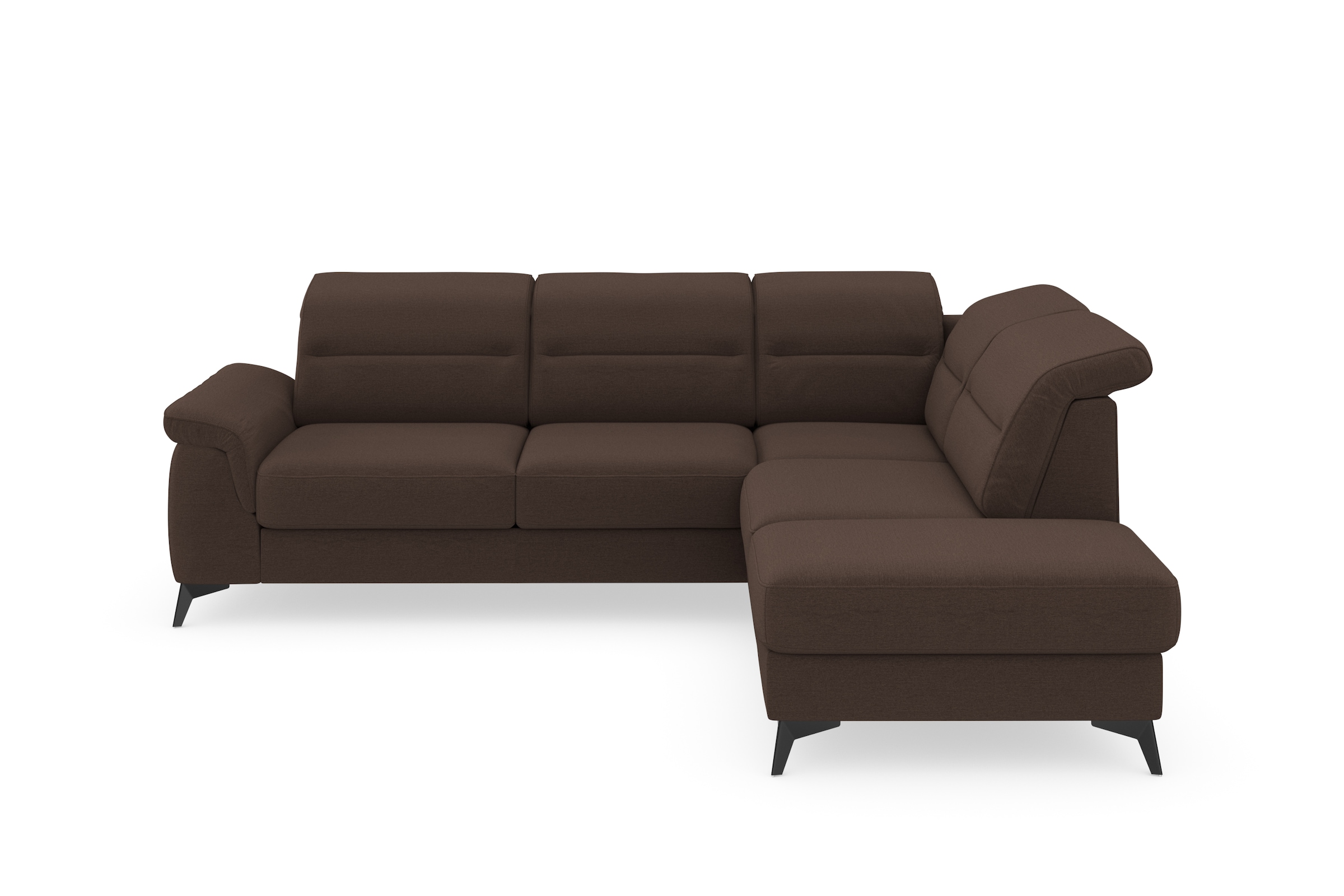 sit&more Ecksofa "Sinatra L-Form", mit Ottomane, optional mit Kopfteilverst günstig online kaufen