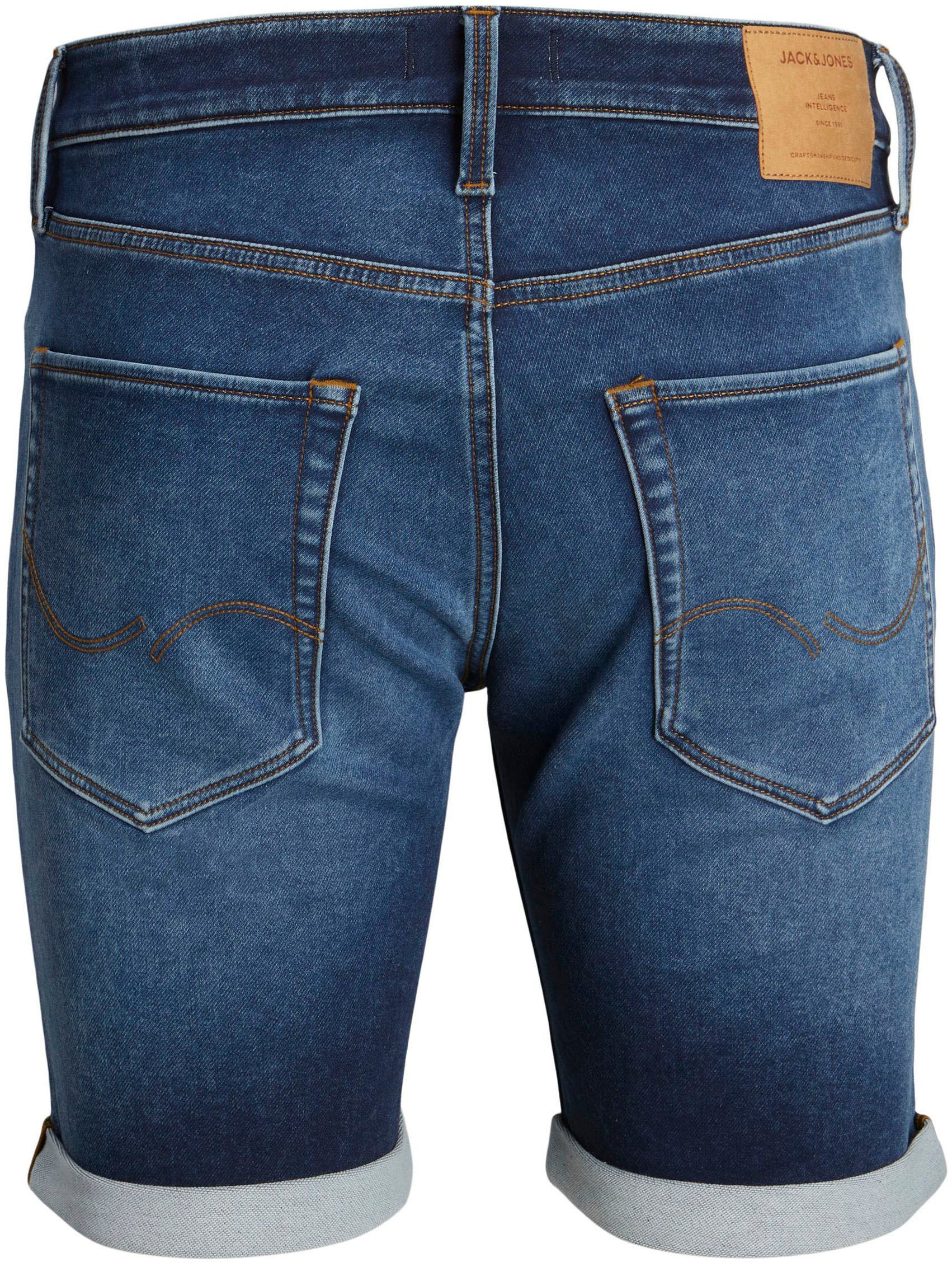 6. Bild von Jack & Jones Jeansshorts »JJIRICK JJICON SHORTS GE 604 I.K SN«, mit Umschlagsaum