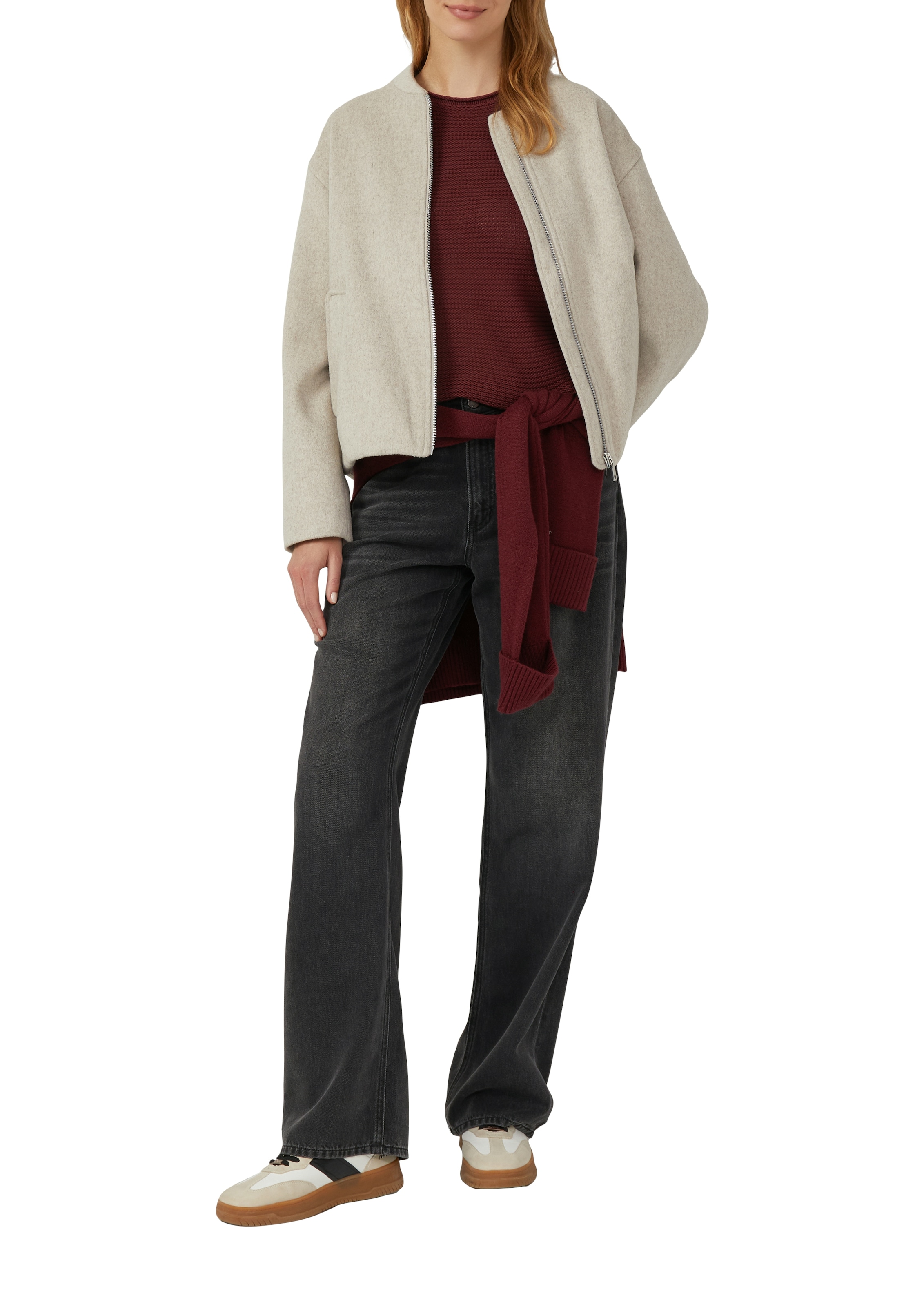 s.Oliver Strickpullover mit Rundhals