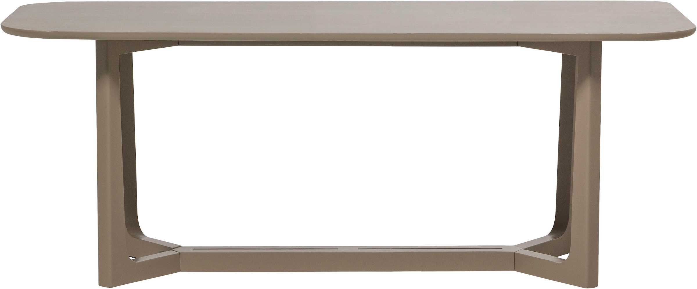 WOOOD Esstisch »Ferion mit Massivmangoholz und modernem form B 240 x T 90 x H 76 cm« Tragkraft 100 kg, einfach zu montieren, sichtbare Maserung