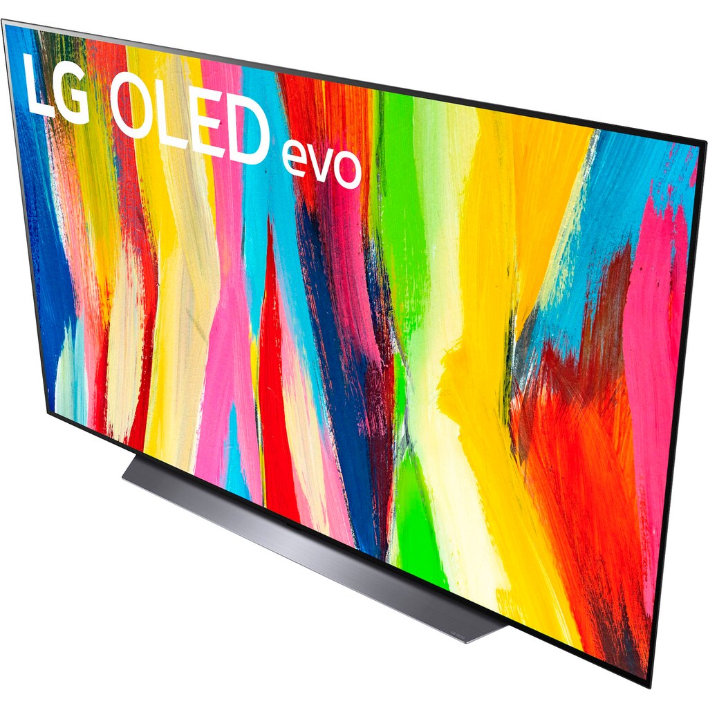 LG OLED-Fernseher »OLED83C27LA«, 210 cm/83 Zoll, 4K Ultra HD, Smart-TV, OLED evo, bis zu 120Hz, α9 Gen5 4K AI-Prozessor, Twin Triple Tuner