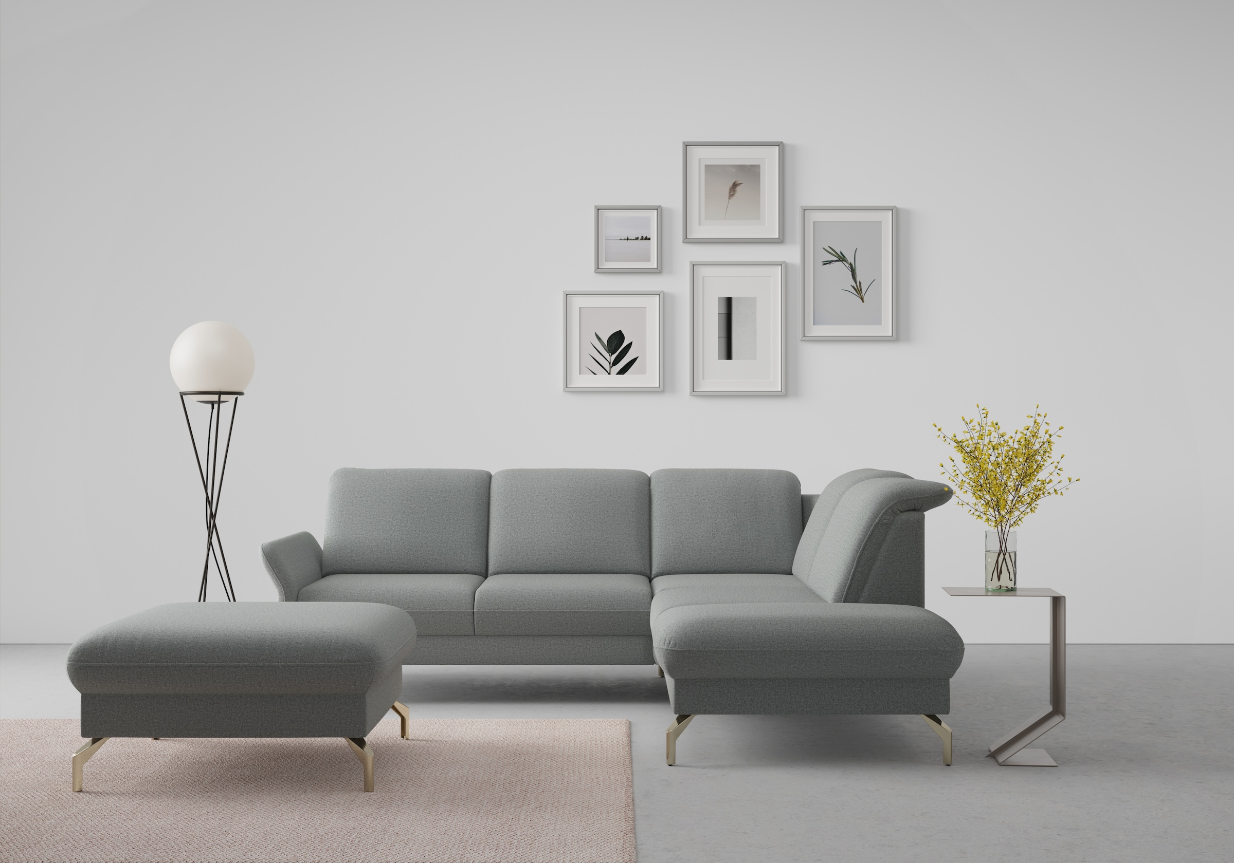 sit&more Ecksofa »Fashion L-Form«, wahlweise mit Kopfteilverstellung, Vorzi günstig online kaufen