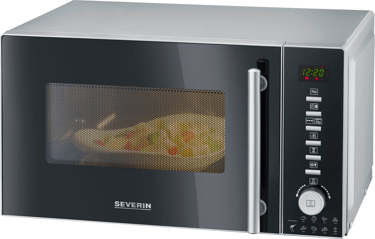 Severin Mikrowelle »MW 7773 mit Grill-und Heißluftfunktion 3-in-1«, Grill-M günstig online kaufen