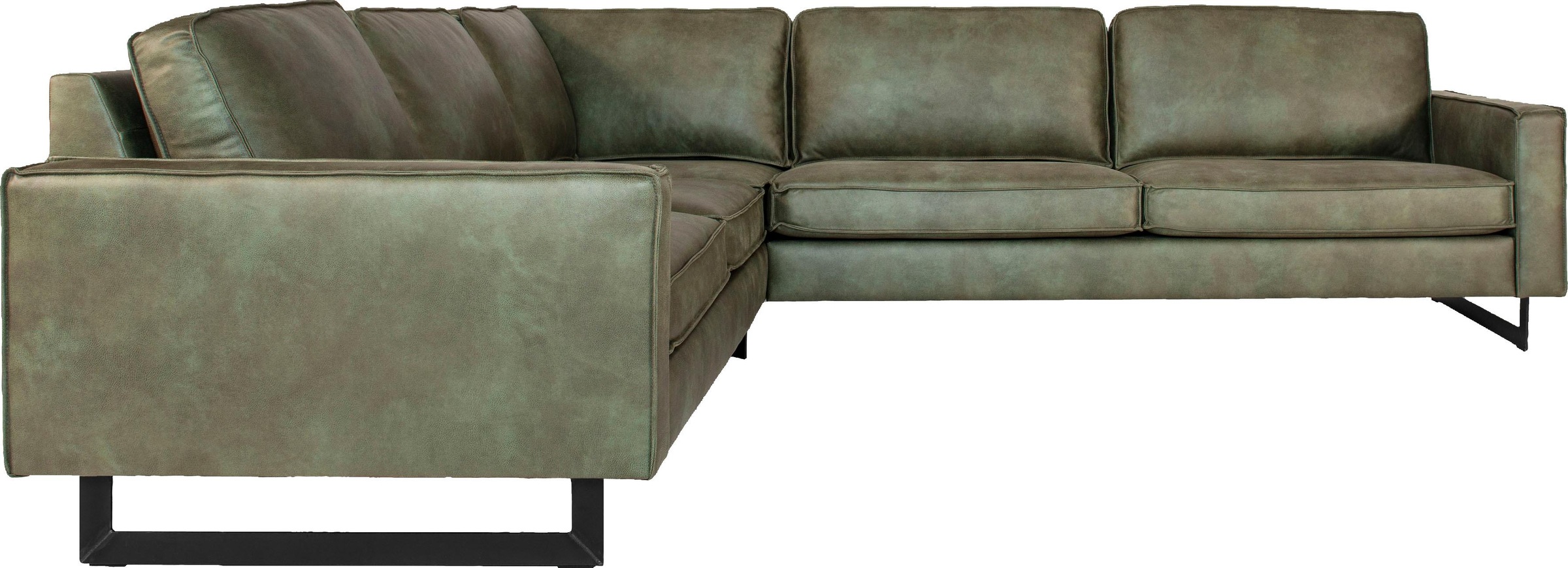 Places of Style Ecksofa »Pinto, XXL, 250/290 cm, langer Schenkel, Ottomane« günstig online kaufen