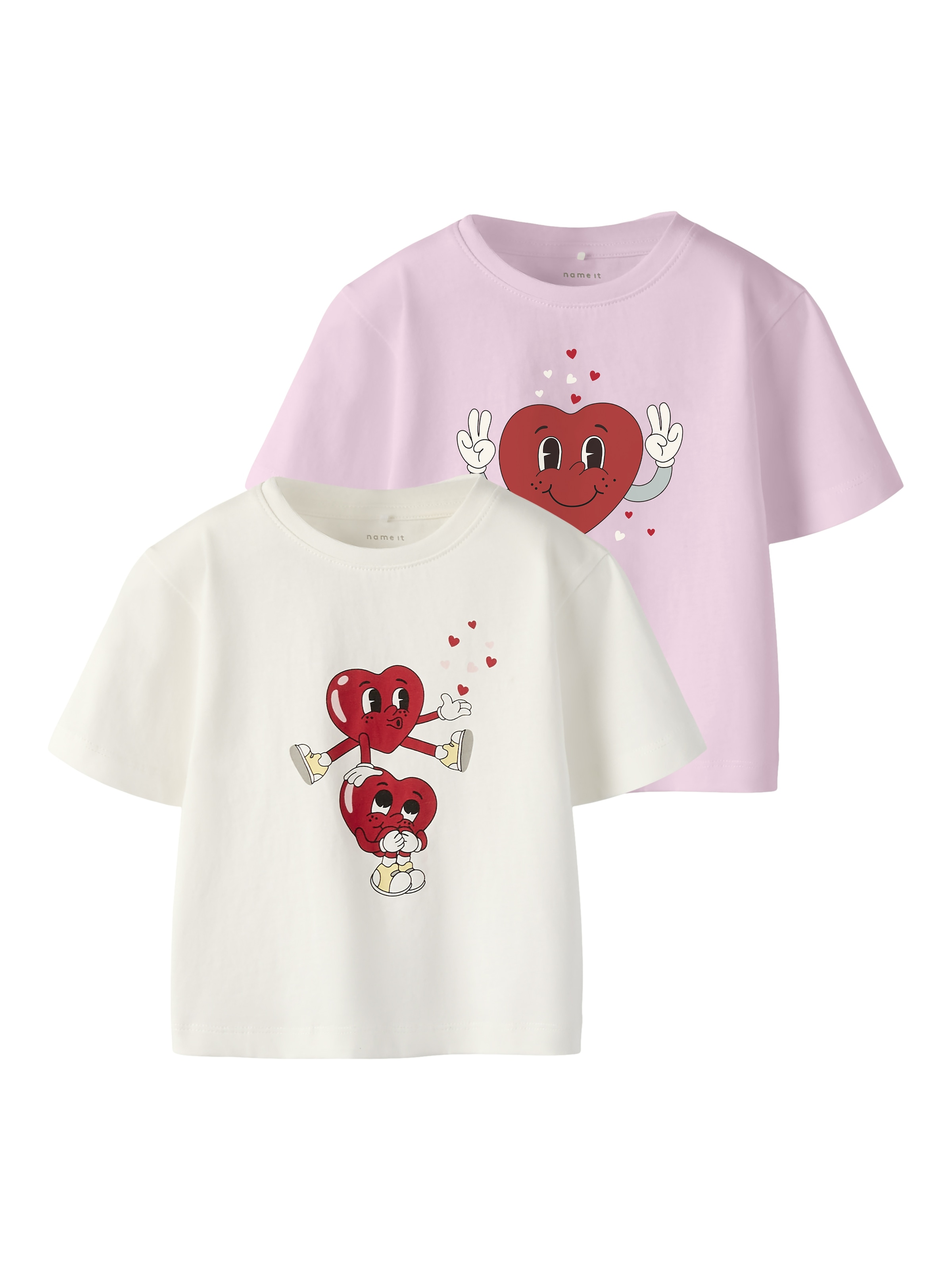 Name It T-Shirt »NMFBSWET 2P SS NREG TOP BOX« Packung, 2 tlg.