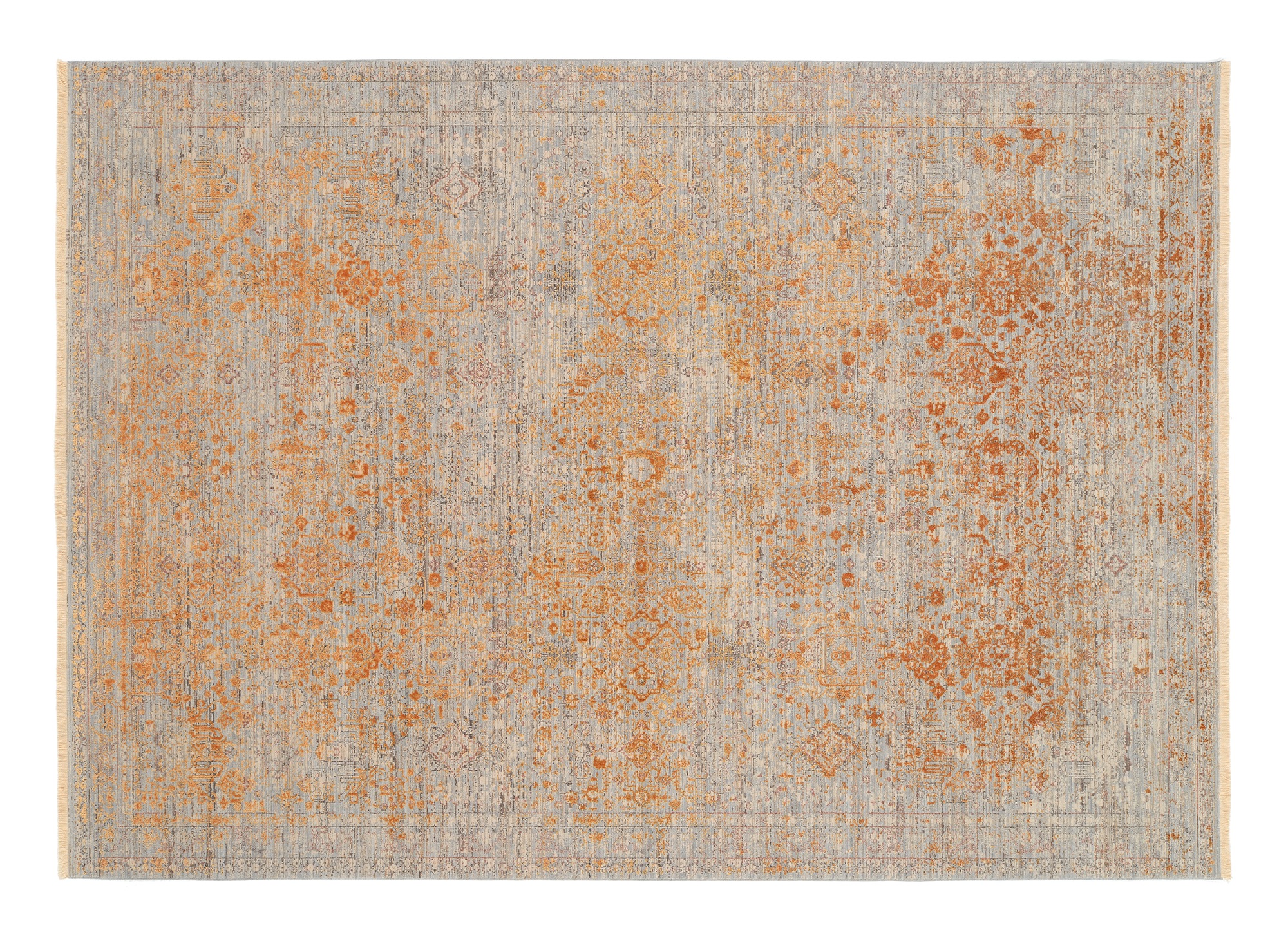 OCI DIE TEPPICHMARKE Teppich »FARBEN GRANDE«, rechteckig, Klassisches Muster, eingefasst, in 3-D-Optik