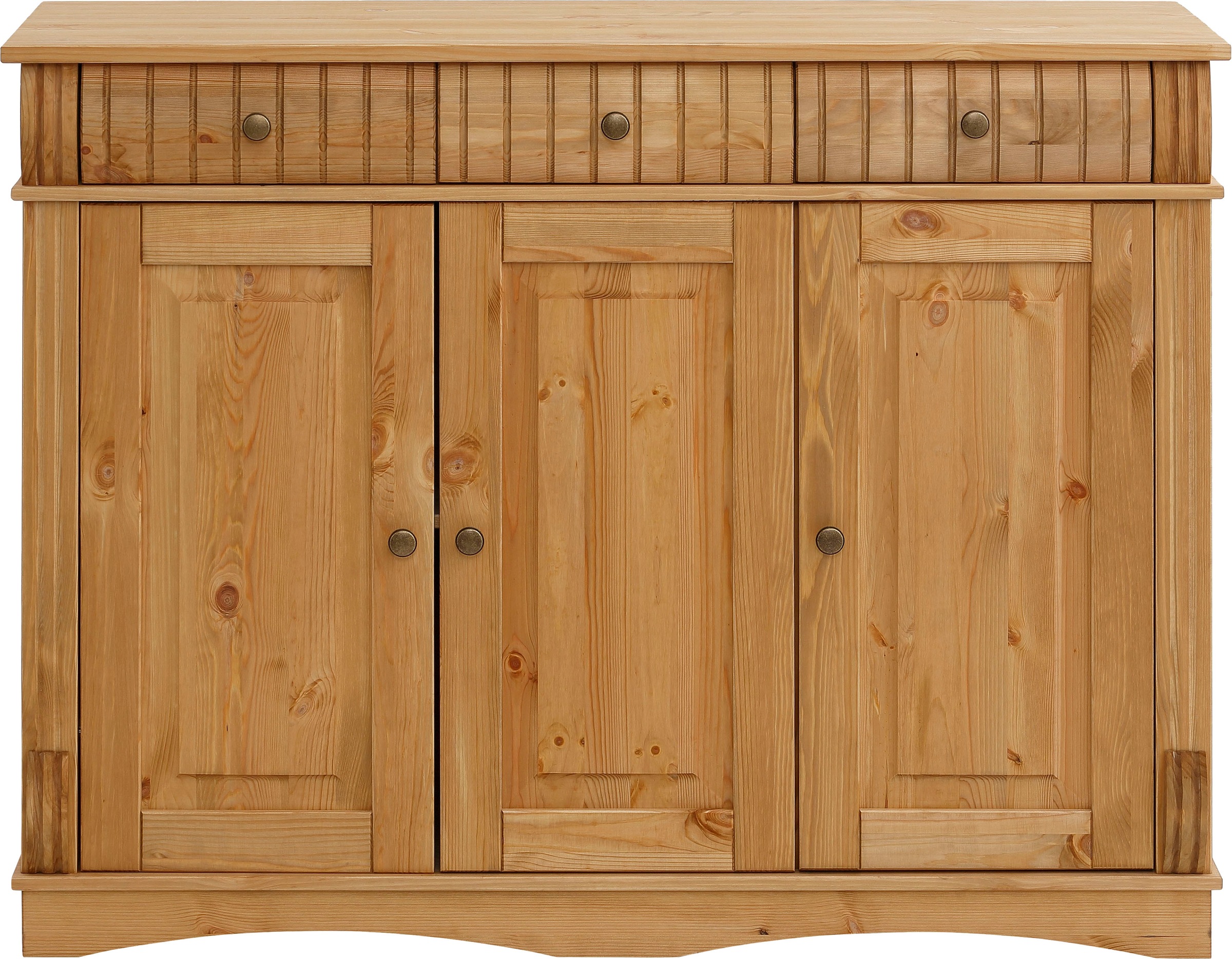 Home affaire Sideboard »Teresa«, (Maße (B/T/H): 118/40/90 cm), Kommode, 3-t günstig online kaufen