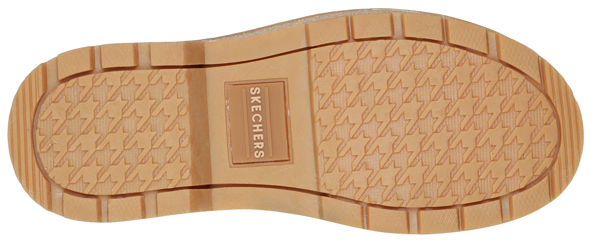 Skechers Winterstiefel »STREET GLITZ«, Worker Boot, Schnürstiefel, Winterboots mit Kunstfell am Schaft