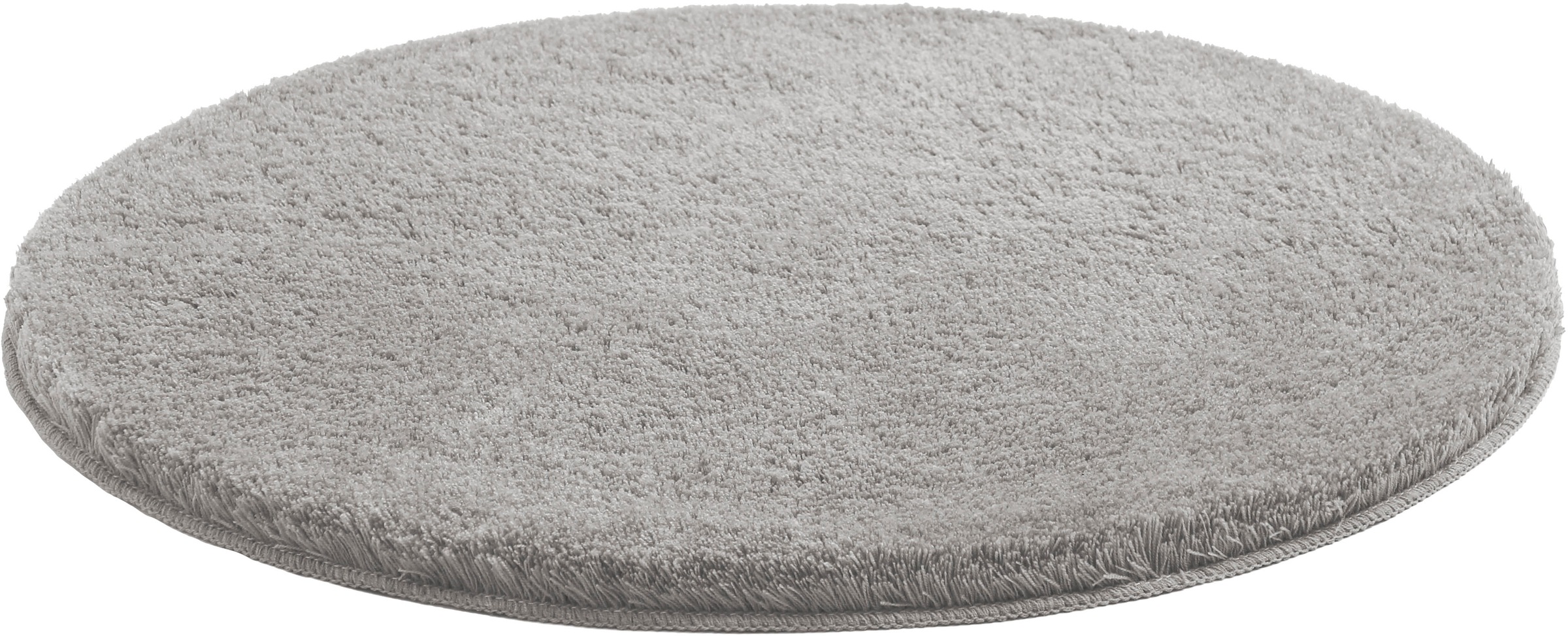 my home Badematte »Merida, Badvorleger, Badezimmer Teppich«, rutschhemmend beschichtet, fußbodenheizungsgeeignet-schnell trocknend-strapazierfähig, Badteppich, Uni Farben, rechteckig, rund & als 2-tlg. Set erhältlich