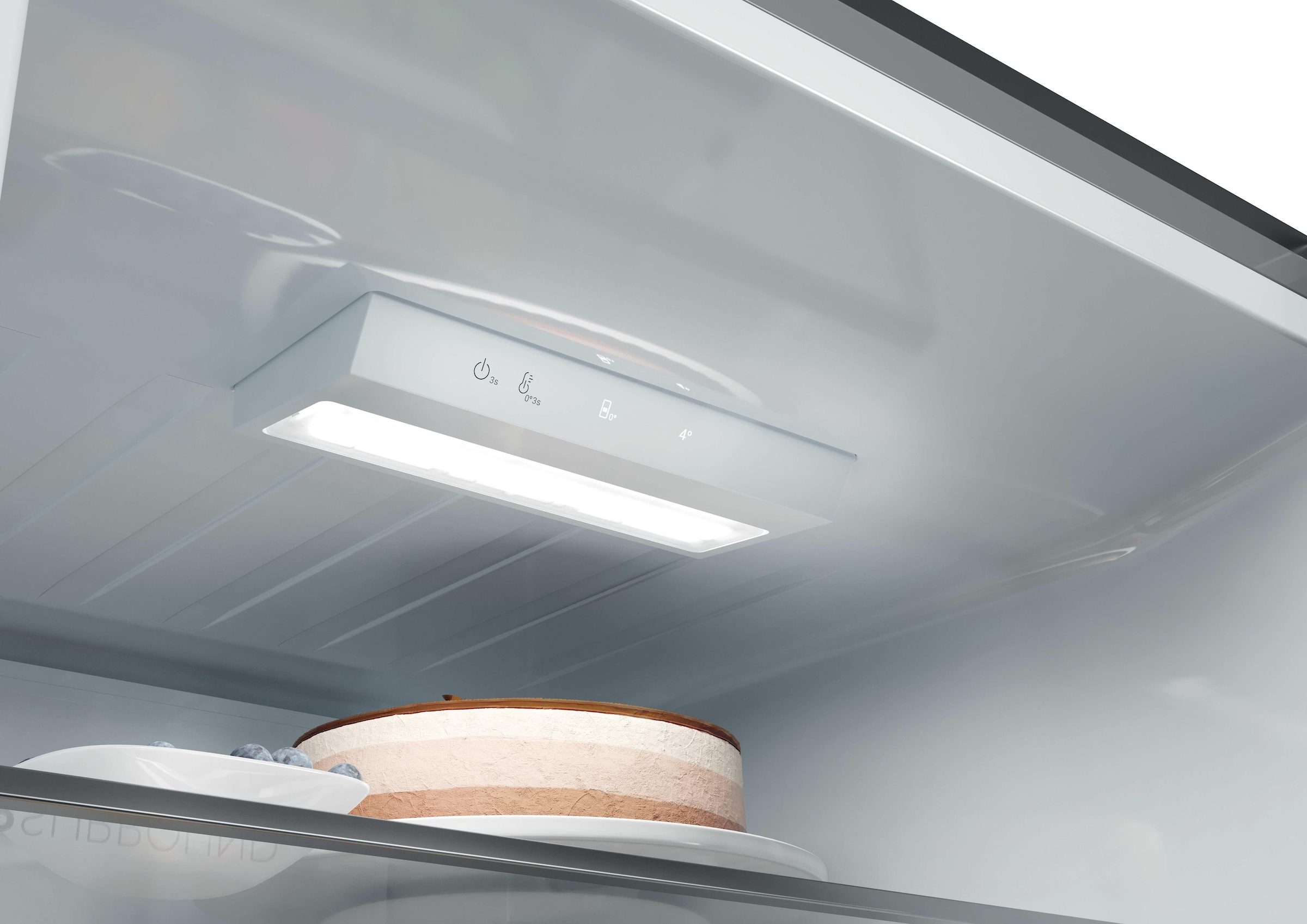 Haier Kühl-/Gefrierkombination Combi 3D 60 »HTR3620CNMP« 205 cm hoch 59,5 cm breit Easy Access-Gefrierschubladen: Alles schnell gefunden