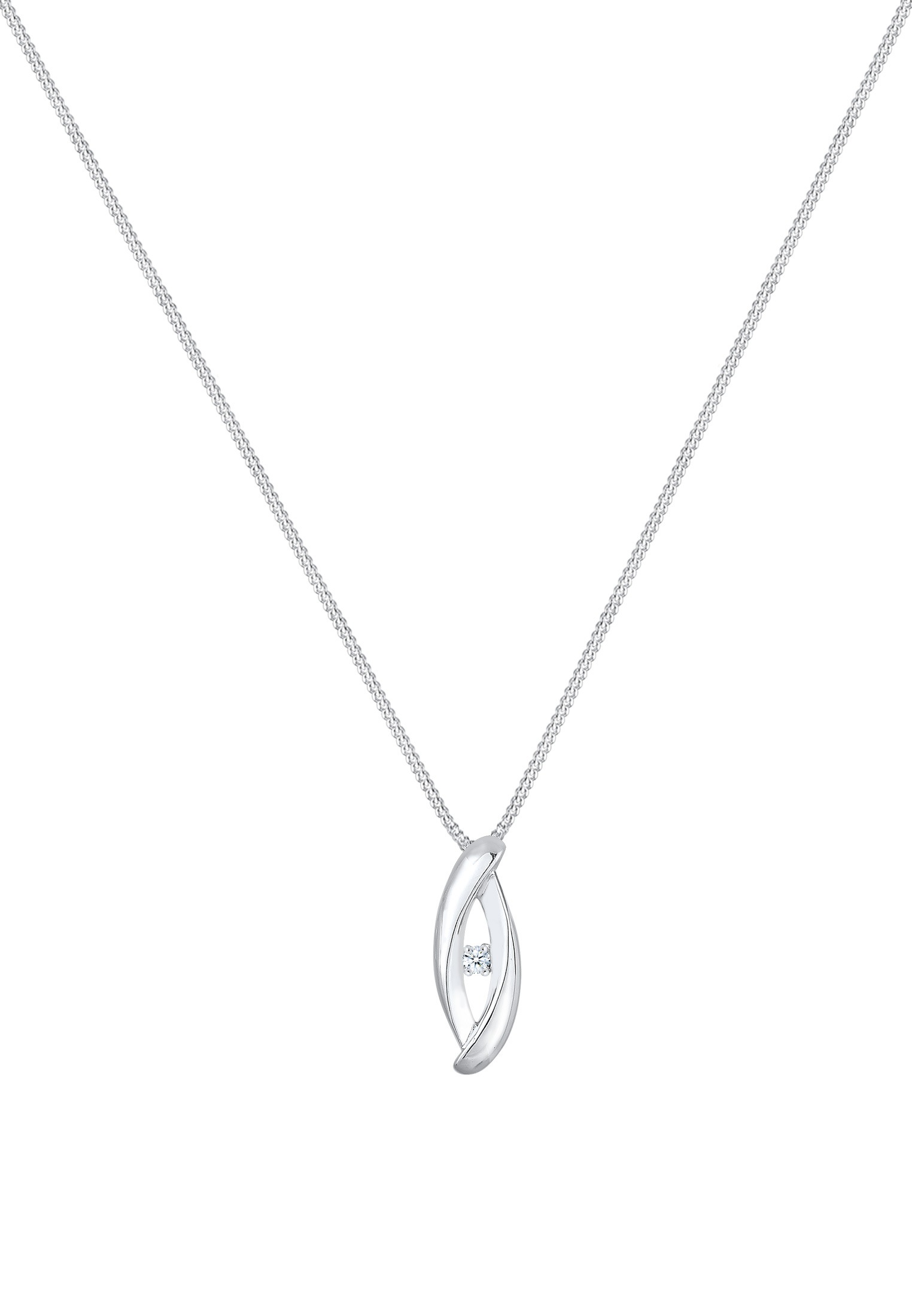 Elli DIAMONDS Collierkettchen »Infinity Klassik kaufen (0.03 online Silber« Diamant ct.) 925