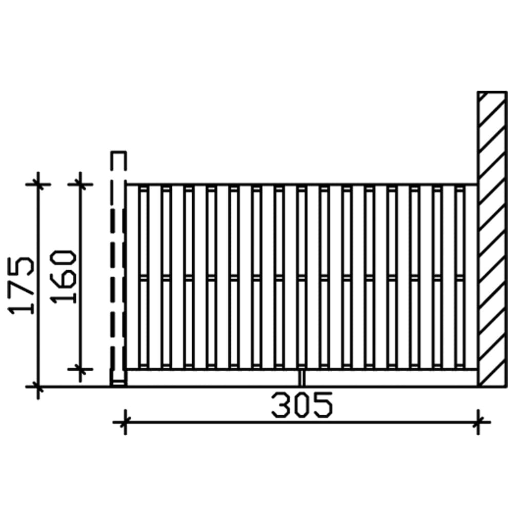 Skanholz Sichtschutzelement