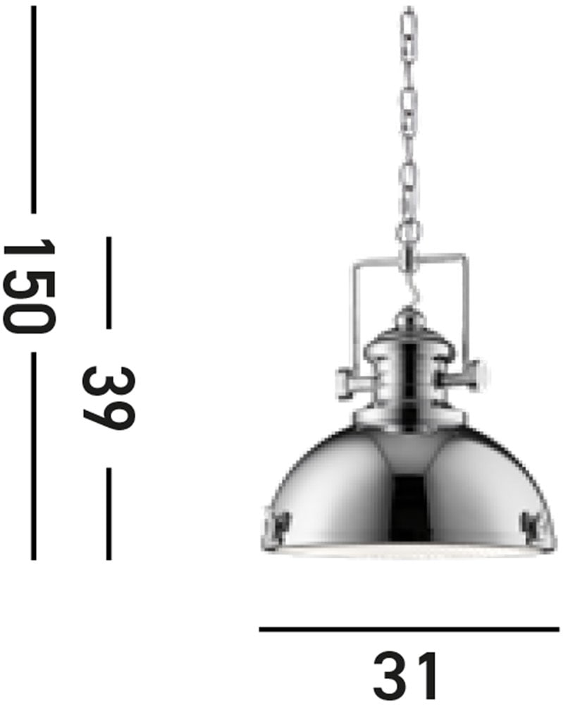 Searchlight Hängeleuchte »Louisiana Pendant« E27 1 Stk.