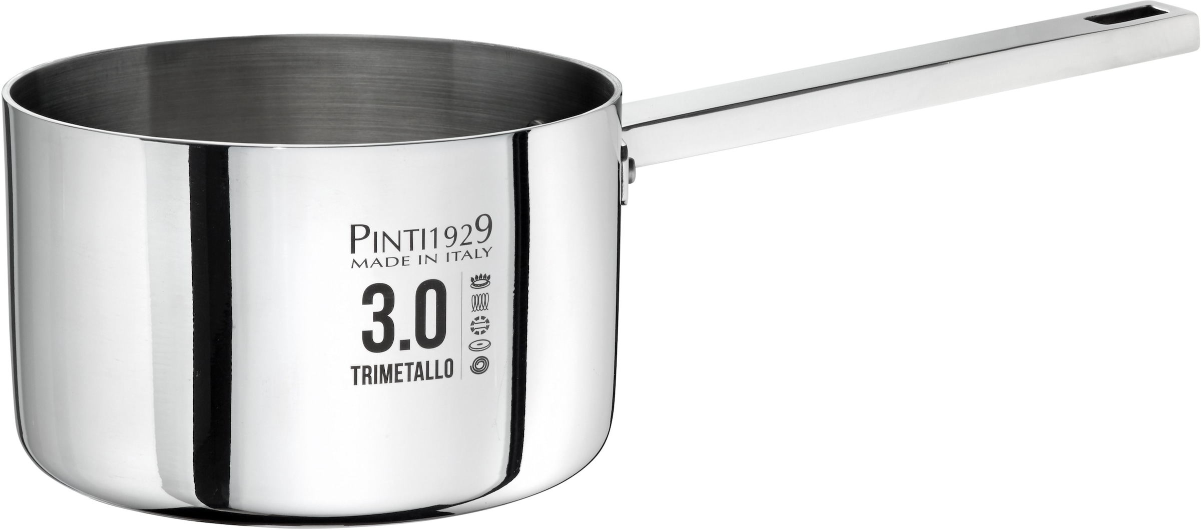 PINTINOX Kasserolle »Century 3.0« Aluminium 1 Stk. tlg. Boden und Seitenwän günstig online kaufen