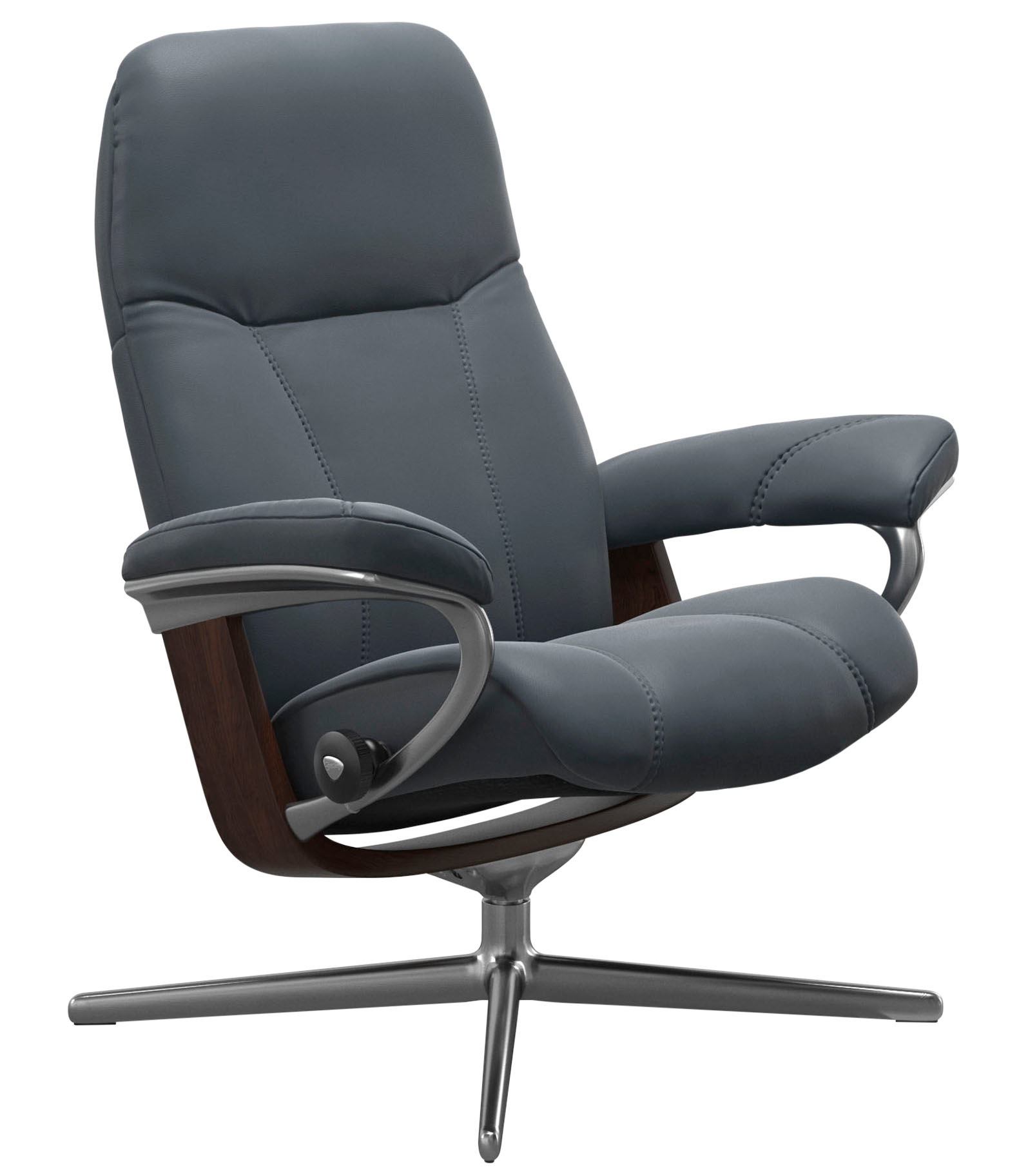 Stressless® Relaxsessel »Consul«, mit Cross Base, Größe S, M & L, Holzakzent Braun