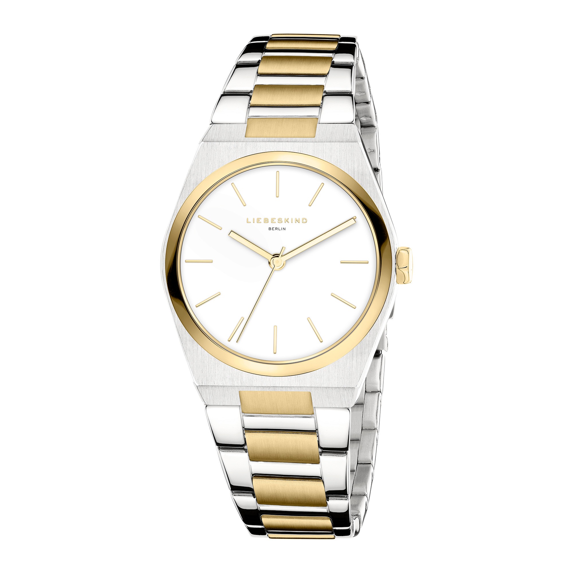 Liebeskind Berlin Quarzuhr »Minimalist 45 mm« Armbanduhr, Damenuhr, Edelstahlarmband, analog