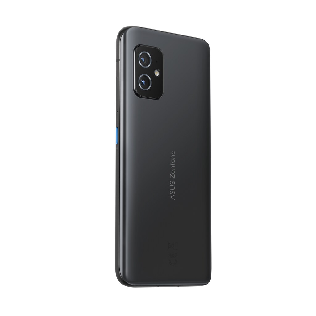 Asus Smartphone »Zenfone 8«, Obsidian Black, 15 cm/5,92 Zoll, 128 GB Speicherplatz, 64 MP Kamera