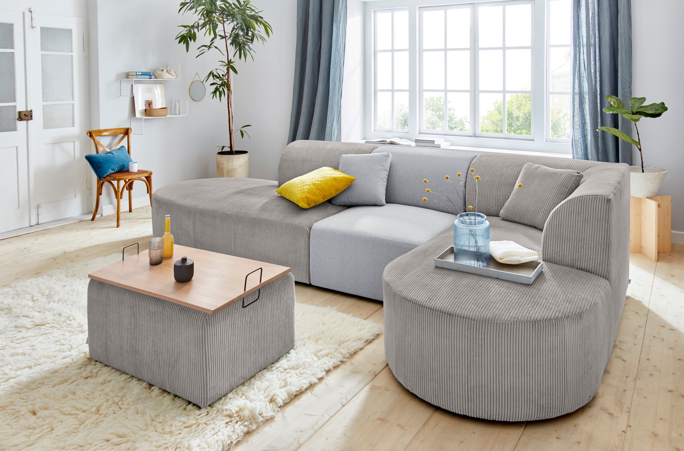 andas Sofa-Eckelement »Alesund«, als Einzelteile oder Modulteil