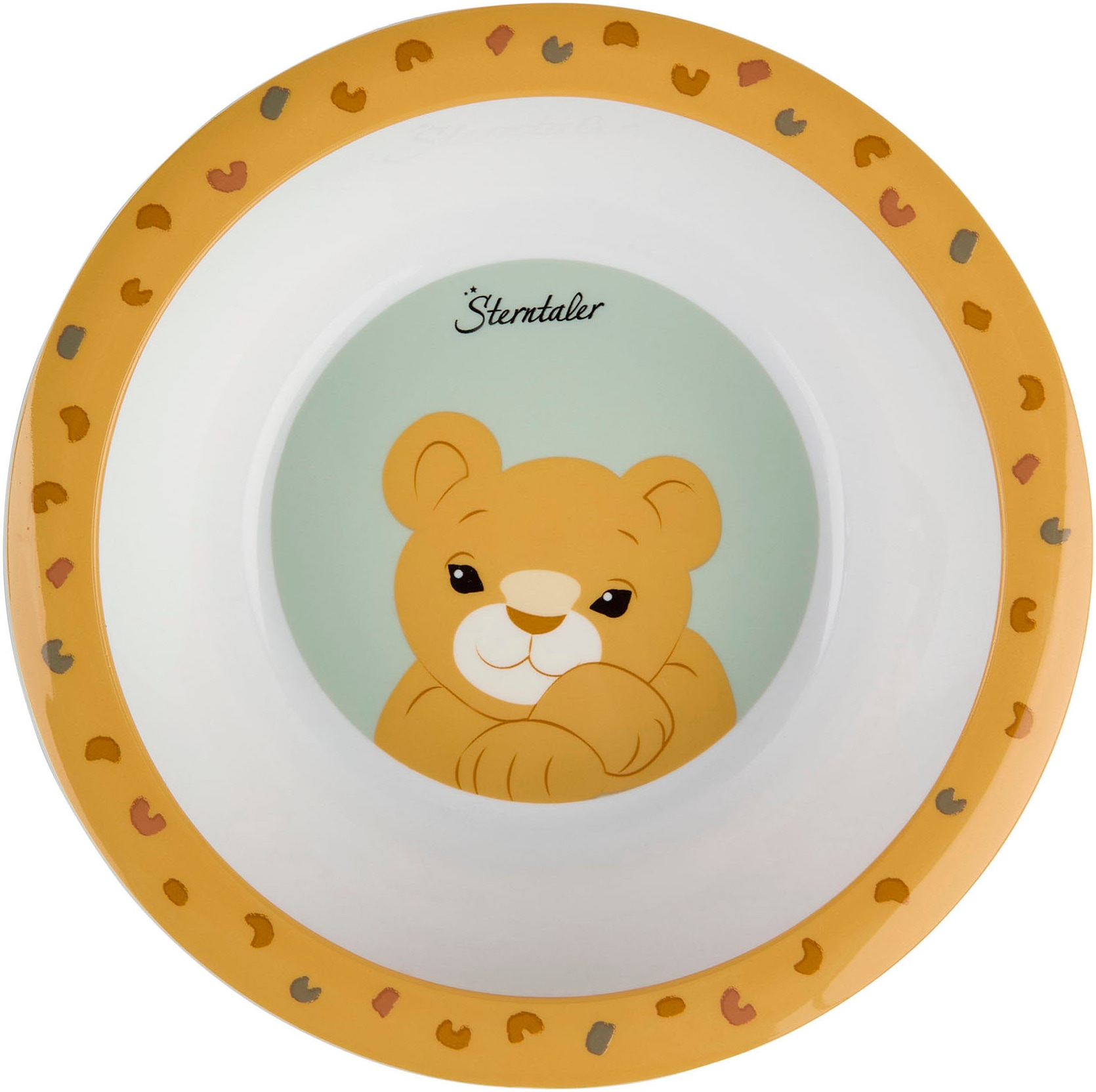 Sterntaler® Kindergeschirr-Set »Safari, rund«, (5 tlg.)