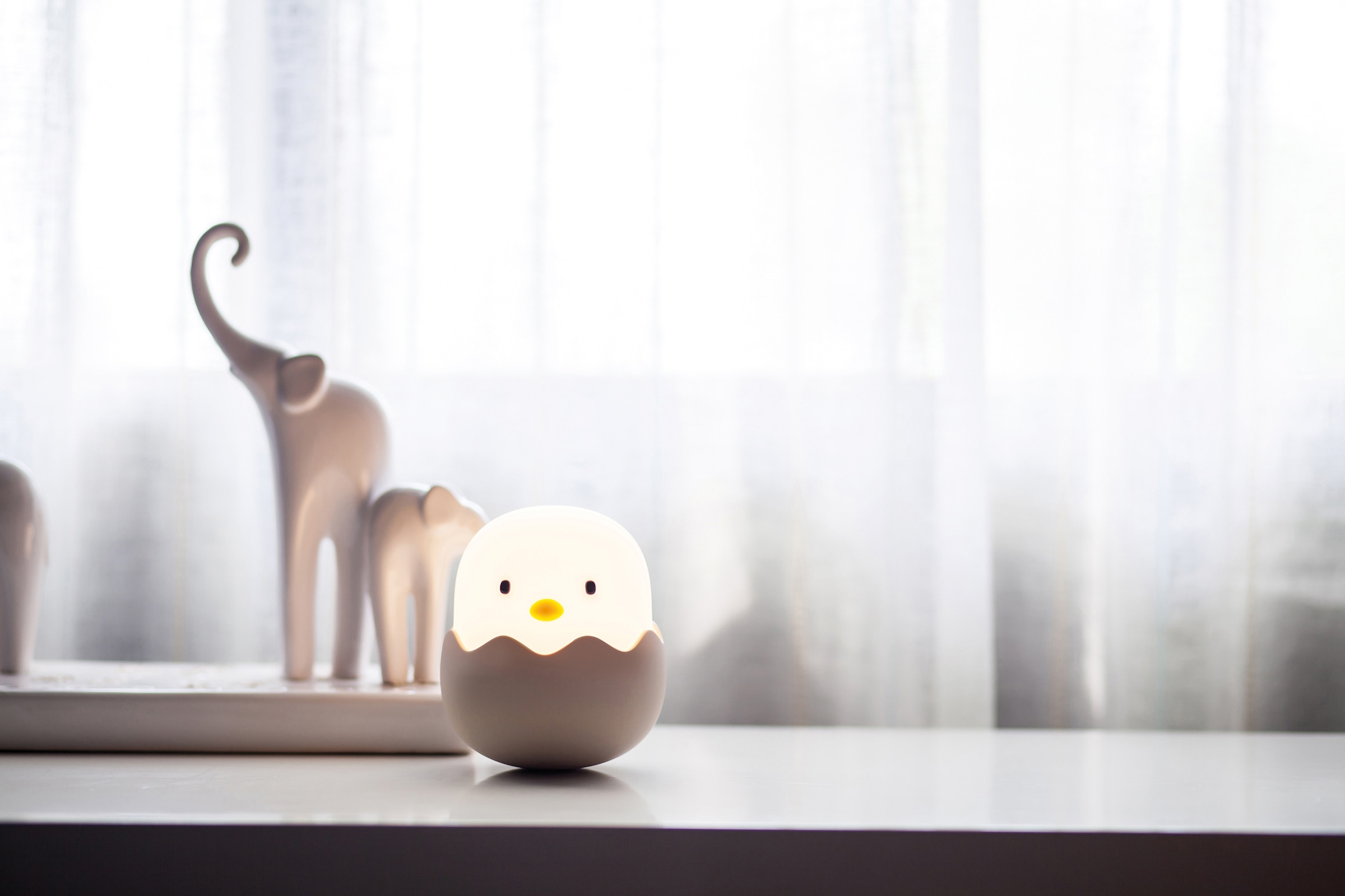 niermann LED Nachtlicht »Eggy Egg«, 1 flammig-flammig, Nachtlicht Eggy Egg
