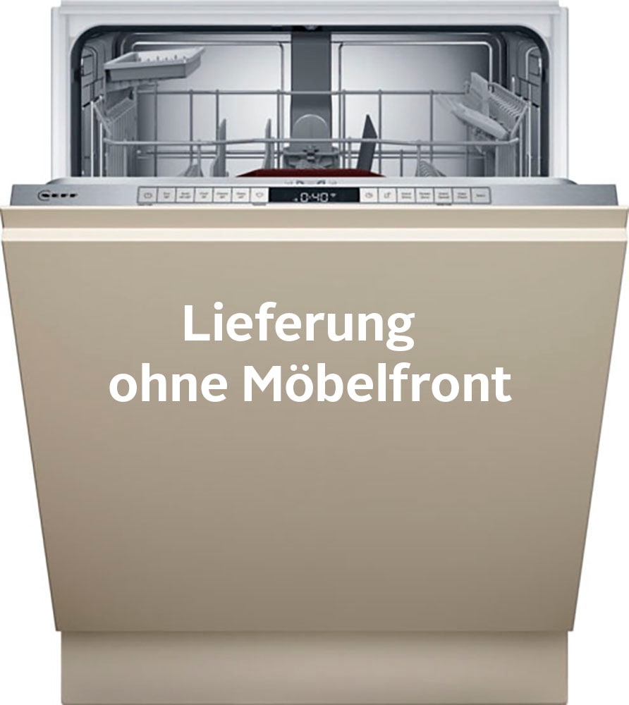 NEFF vollintegrierbarer Geschirrspüler N 70 »S257YAX03E«, 13 Maßgedecke, Info Light: projizierter Punkt während des Betriebs