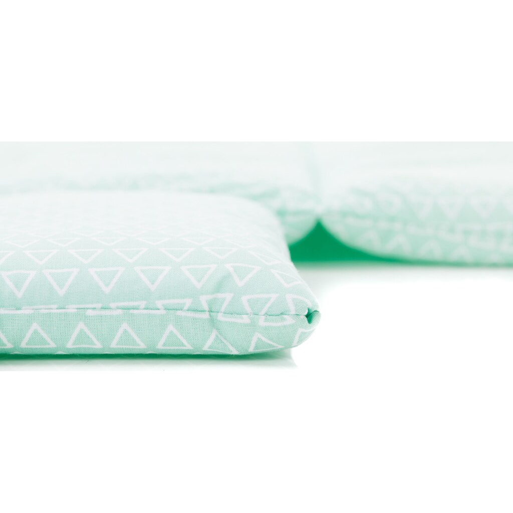 Fillikid Laufgittereinlage »Flexi Luxe, Mint Triangle«, Made in Europe