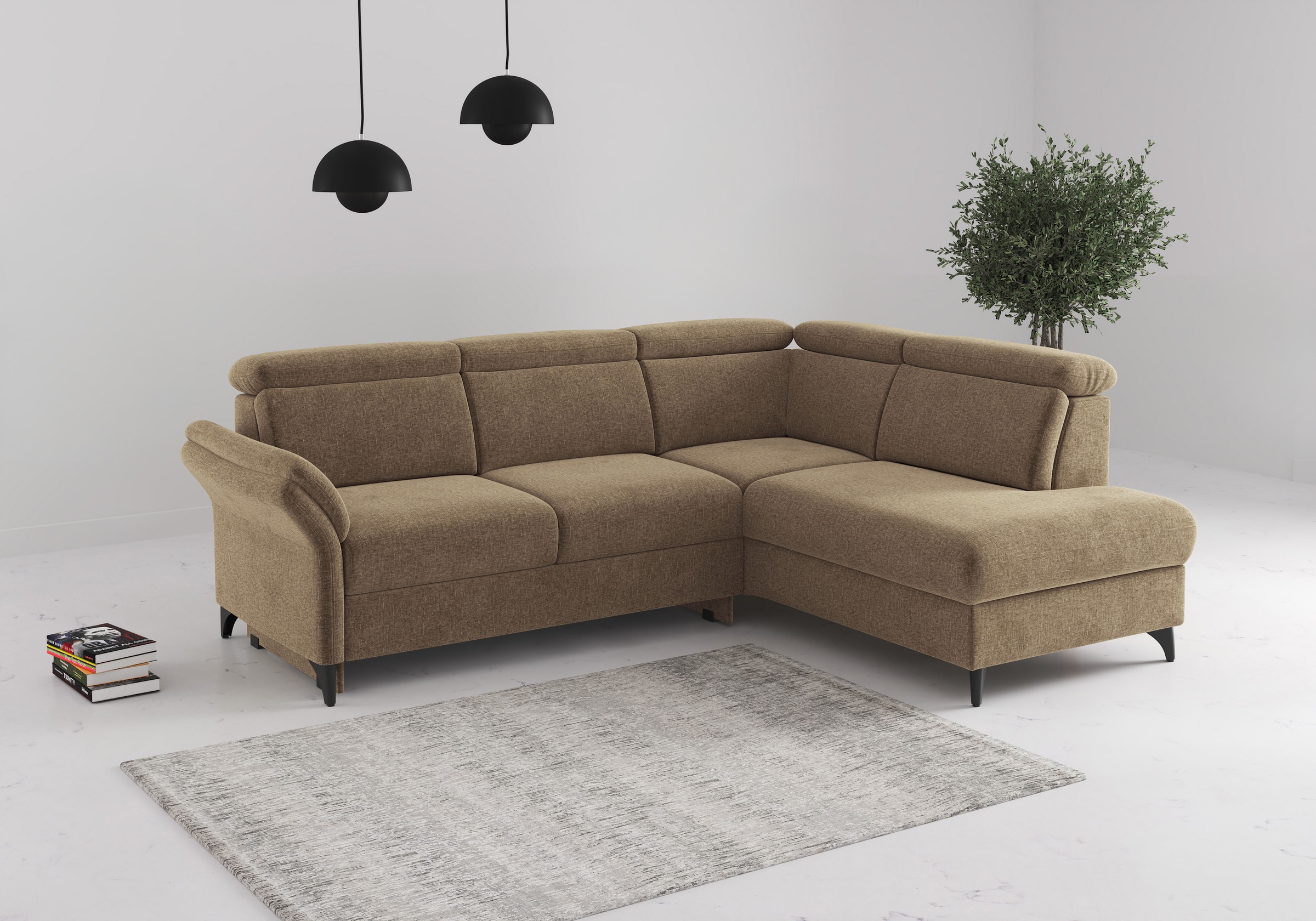 sit&more Ecksofa »Glendale« inkl. Kopfteilverstellung,wahlweise mit Vorzieh günstig online kaufen