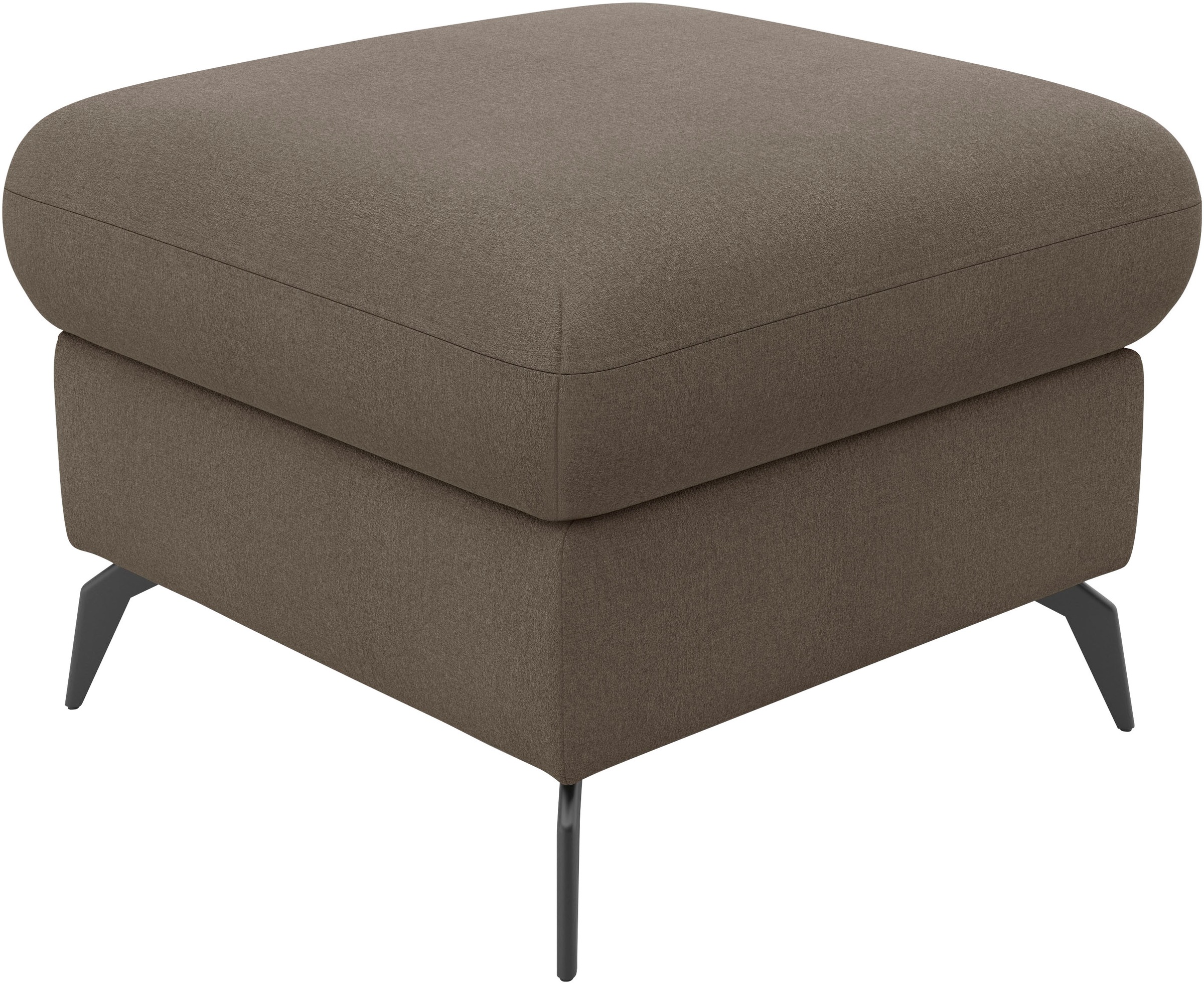 Home affaire Polsterhocker »Rochelle«, (1 St.), moderne 15 cm Metallfüße