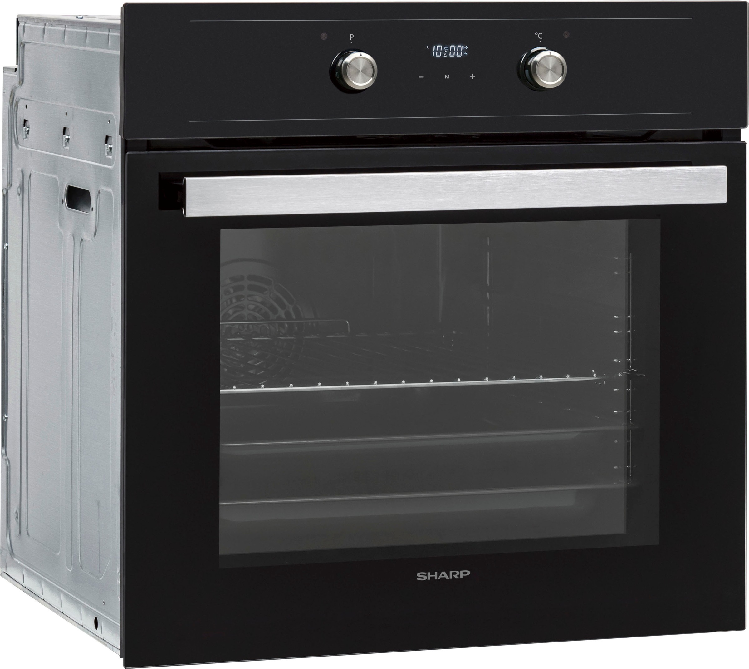 Sharp Einbaubackofen  »K-60DX19BM0-EU«, mit 1-fach-Teleskopauszug