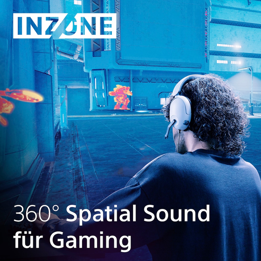 Sony Gaming-Headset »INZONE H3«, Geräuschisolierung