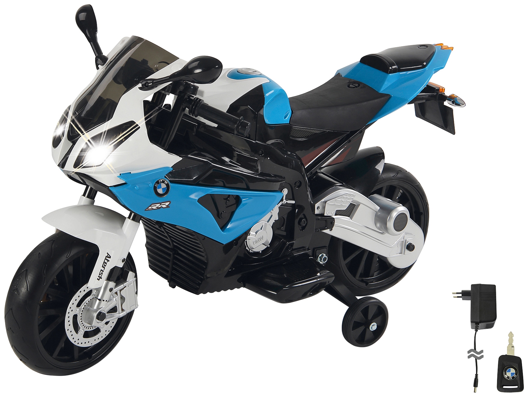 JAMARA Elektro-Kindermotorrad »BMW S1000 RR« ab 3 Jahren bis 35 kg blau