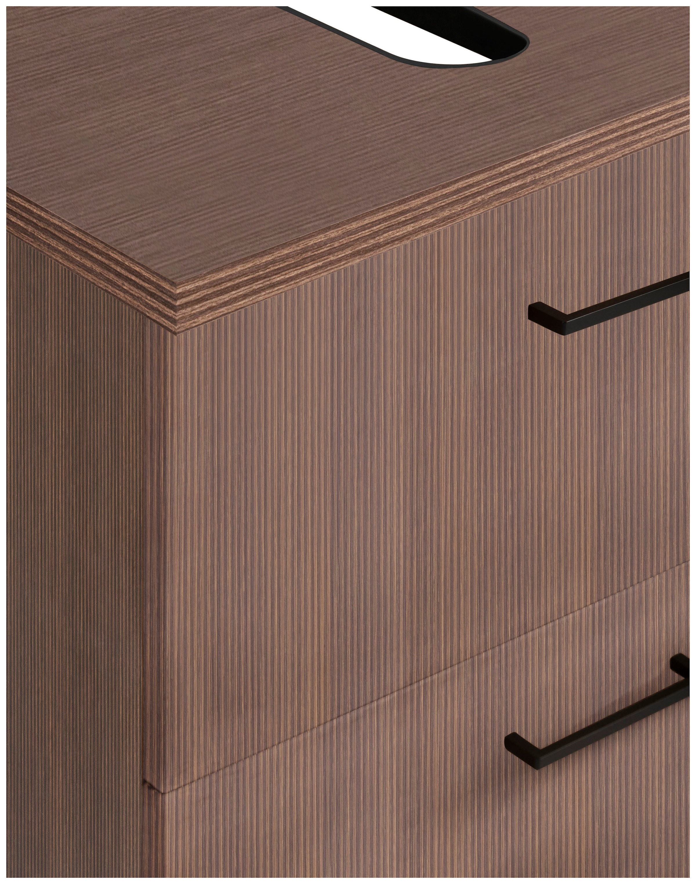 welltime Waschbeckenunterschrank »Trento, verschiedene Ausführungen und Farben«, Badmöbel, Breite 60 cm, Beckenunterschrank auf Füßen, Made in Germany