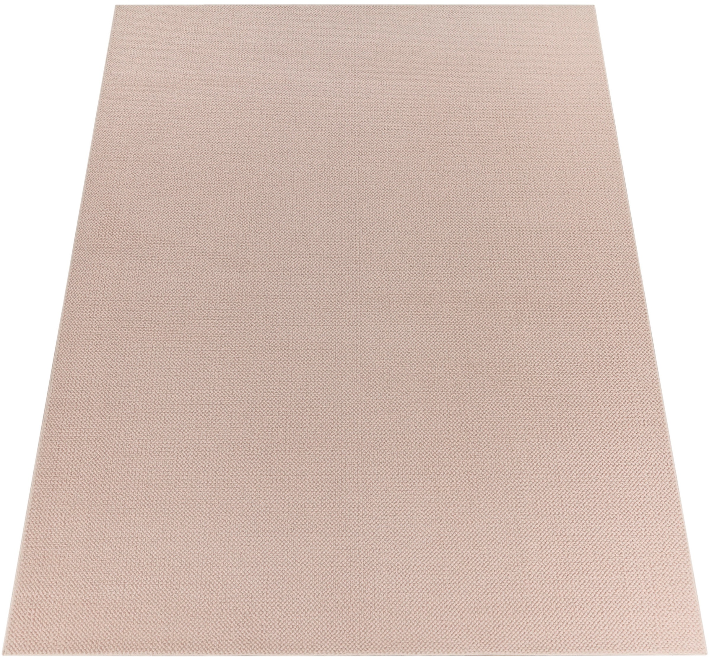 Teppich »Ciney«, rechteckig, 16 mm Höhe, Kurzflor, Hoch-Tief Effekt, Uni Fa günstig online kaufen