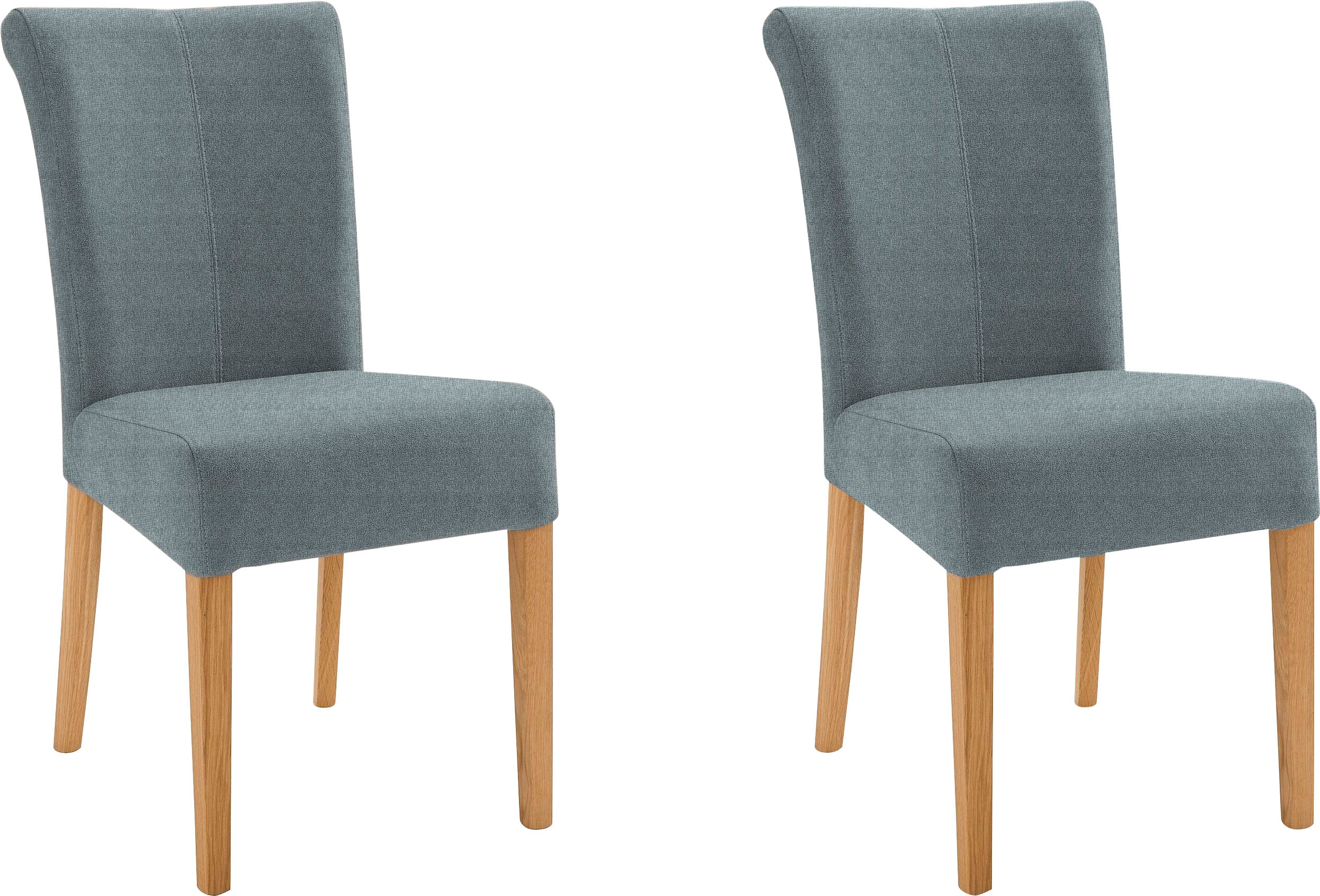 Home affaire 4-Fußstuhl »Barcelona« (Set) 2 Stk.Stuhlbeine aus Massivholz, günstig online kaufen