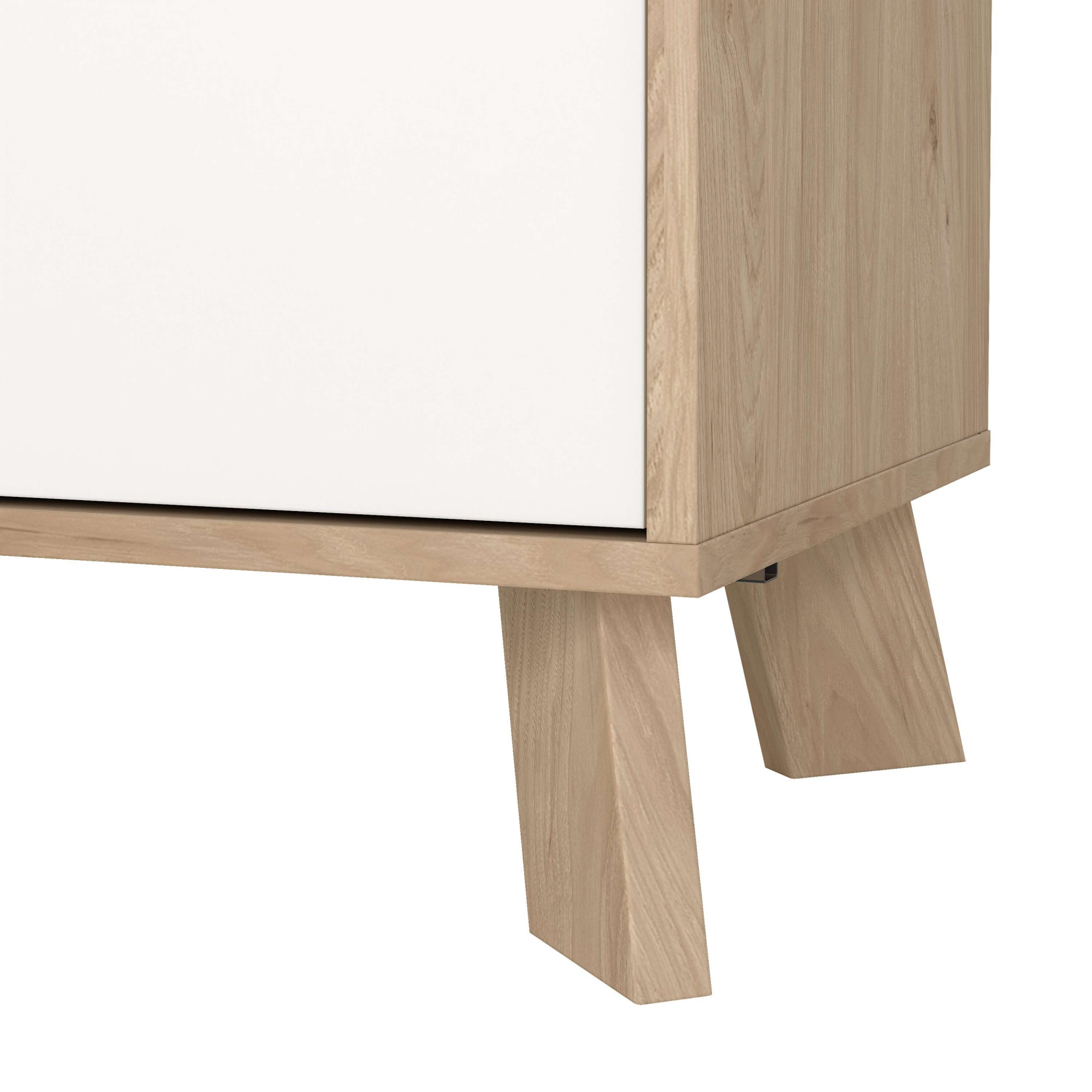 andas Sideboard »Ikast, Stauraum, Schubladenschrank, Aufbewahrung«, 2 Türen und 1 Schublade, Breite 99 cm, Höhe 73 cm