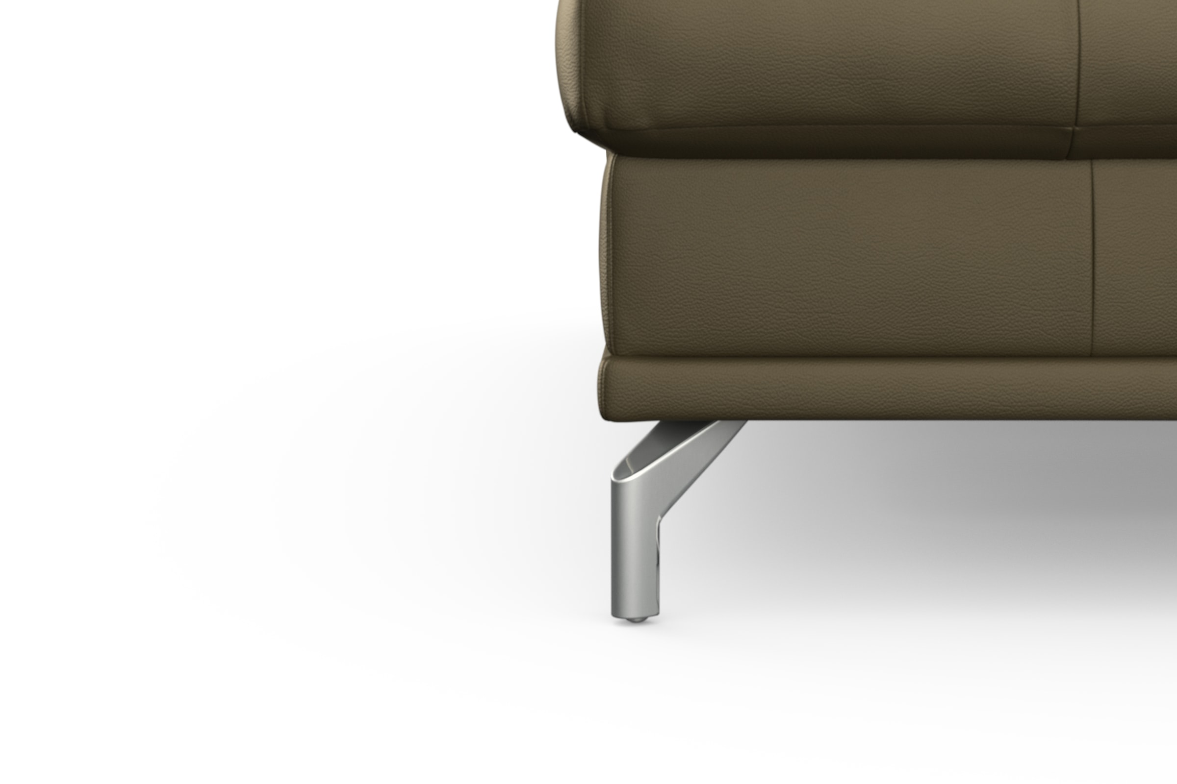 sit&more Wohnlandschaft »Cabrio U-Form, mit Sitztiefenverstellung, Arm- und Kopfteilverstellung«, 3 Nierenkissen, Federkern, optional Bettfunktion und Stauraum