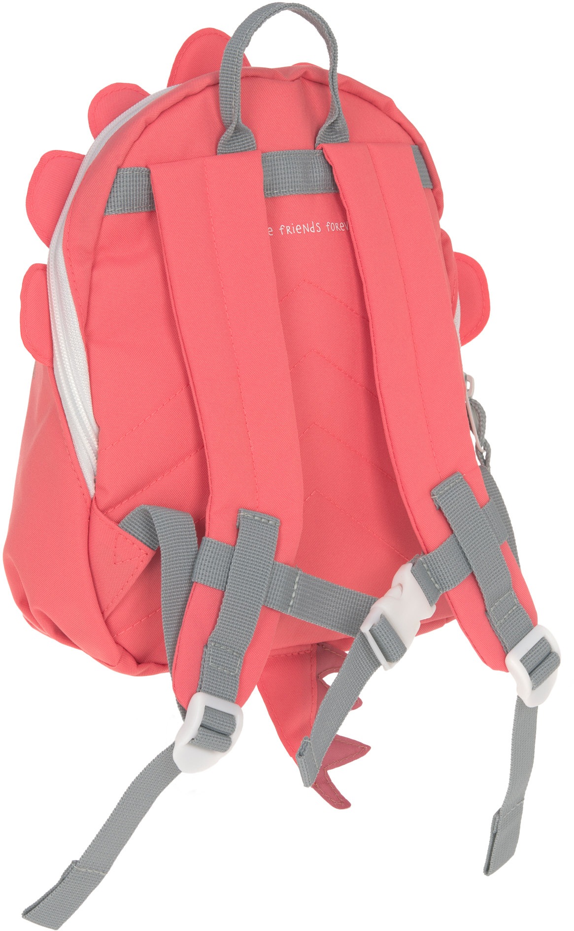 LÄSSIG Kinderrucksack »About Friends, Tiny Backpack, Dino rose«, PETA-approved vegan