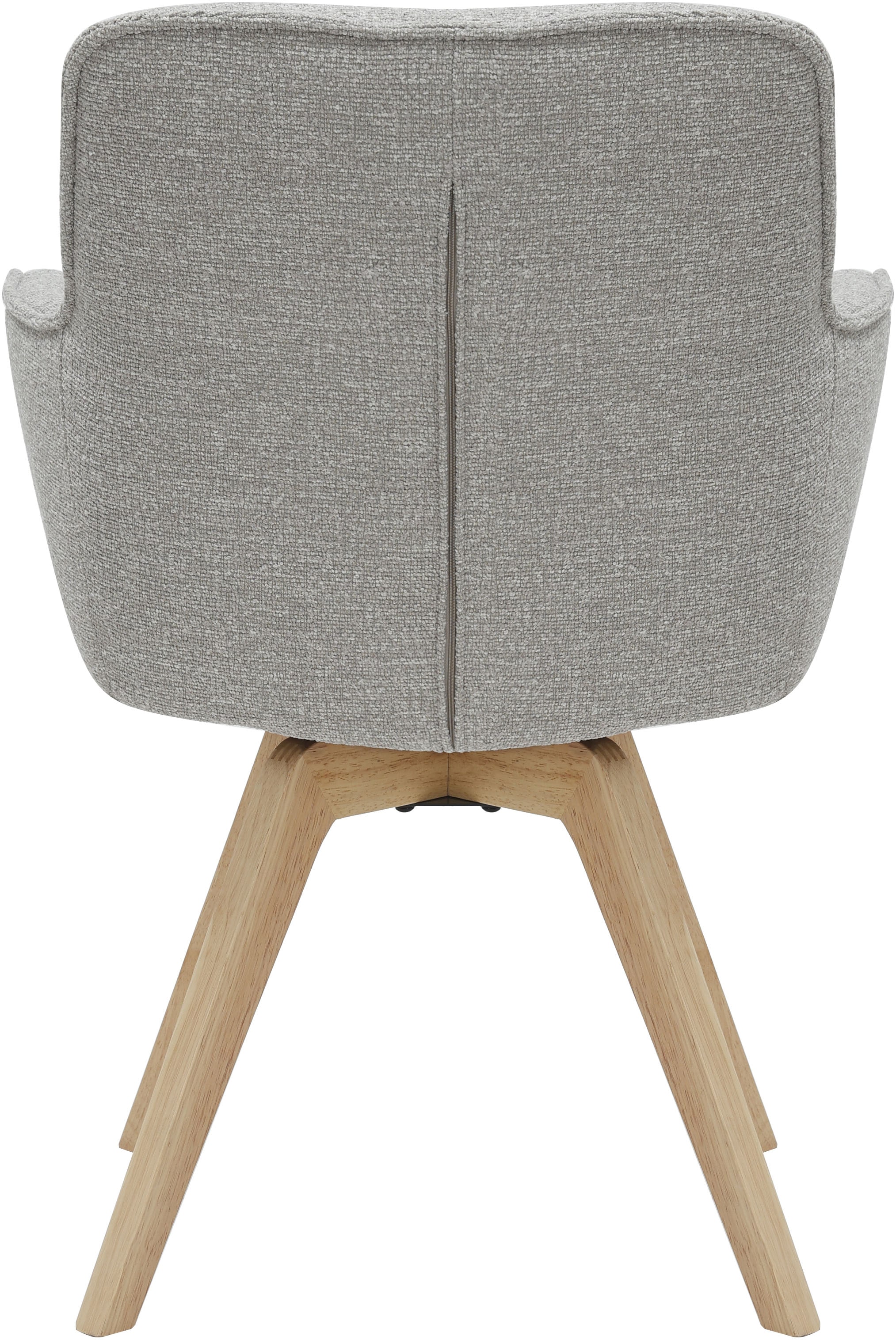 OTTO home Esszimmerstuhl »Sigune« () 1 Stk.pflegeleichter Webstoff Bezug, massives Echtholzgestell