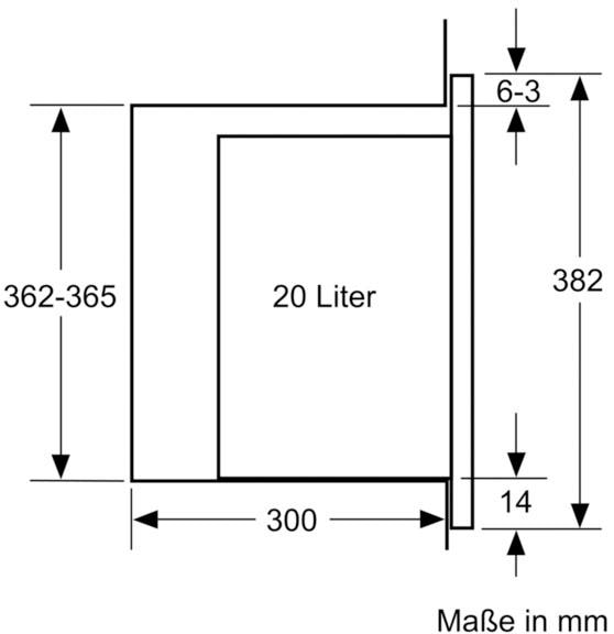 SIEMENS Einbau-Mikrowelle »BF525LMS0«, Mikrowelle, 800 W